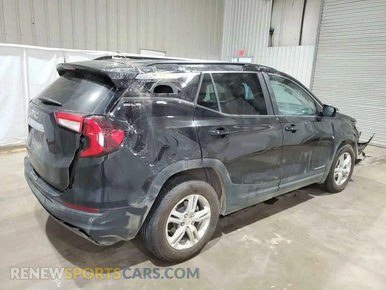 3 Photograph of a damaged car 3GKALMEG4RL222327 GMC TERRAIN 2024