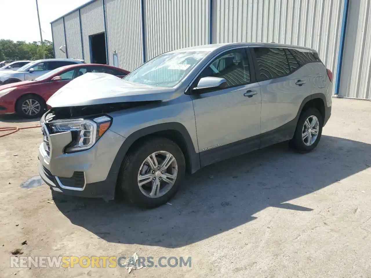 1 Фотография поврежденного автомобиля 3GKALMEG4RL235773 GMC TERRAIN 2024