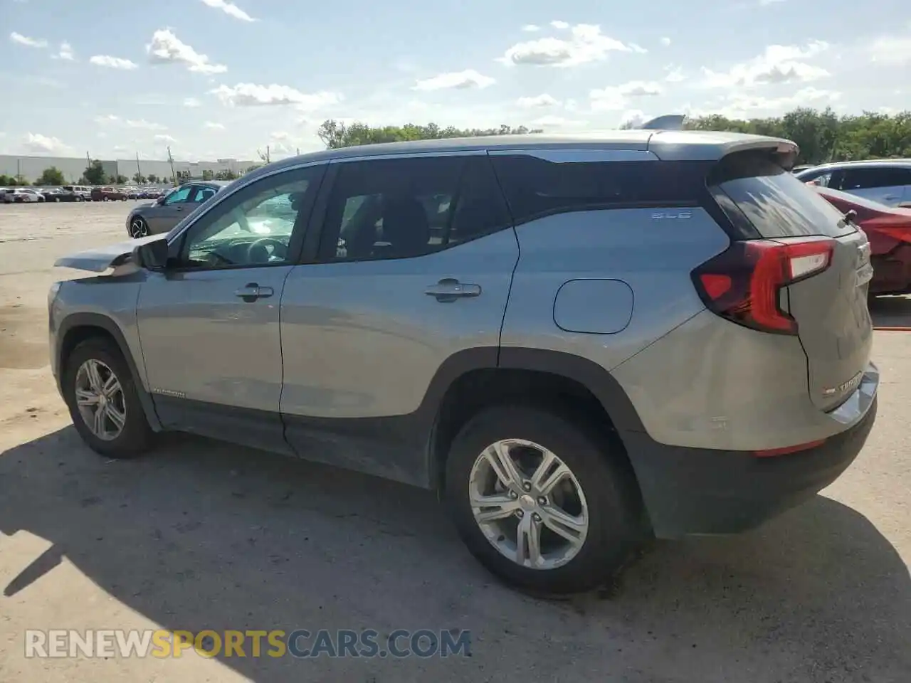 2 Фотография поврежденного автомобиля 3GKALMEG4RL235773 GMC TERRAIN 2024