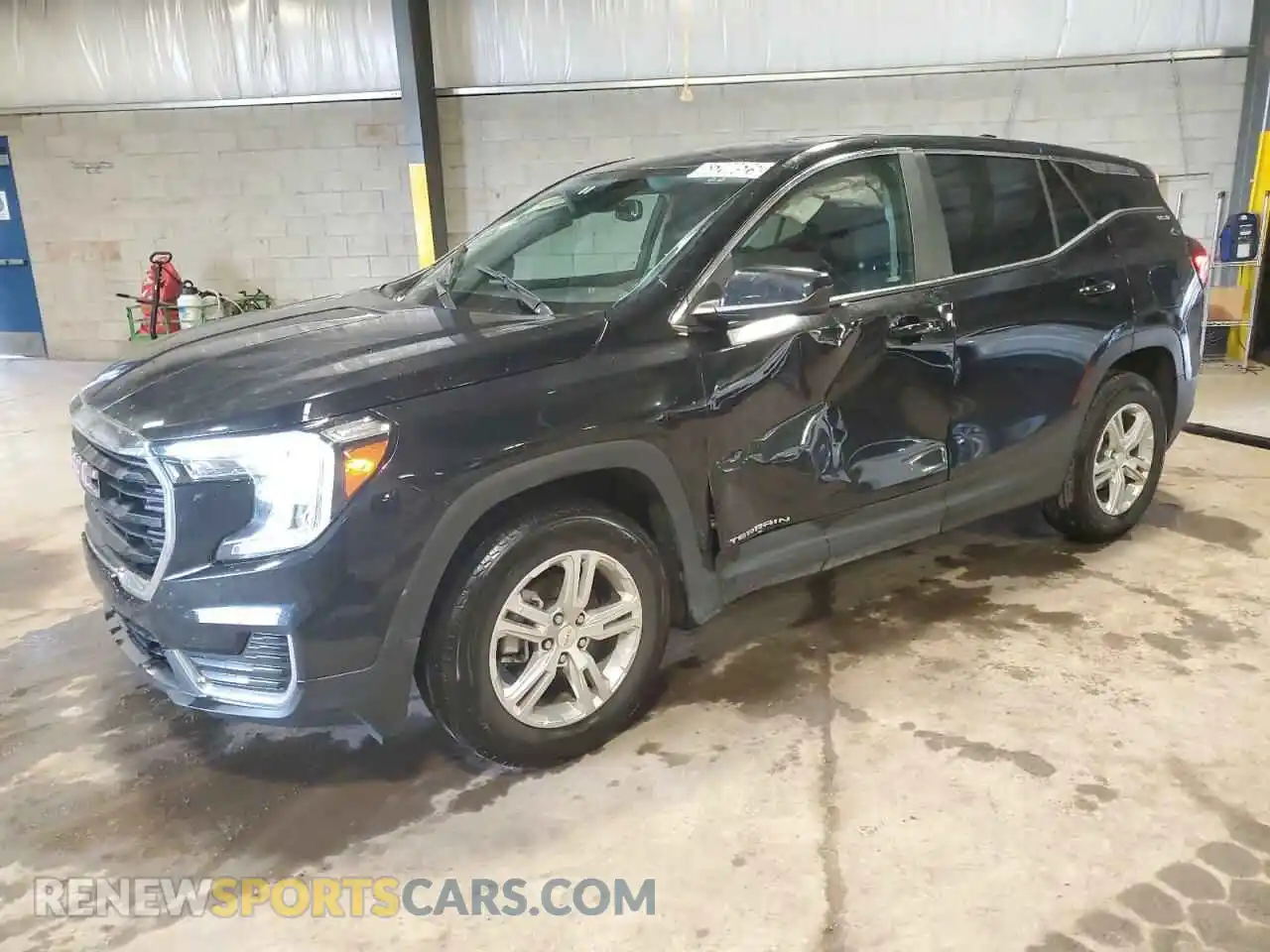 1 Photograph of a damaged car 3GKALMEG4RL351328 GMC TERRAIN 2024