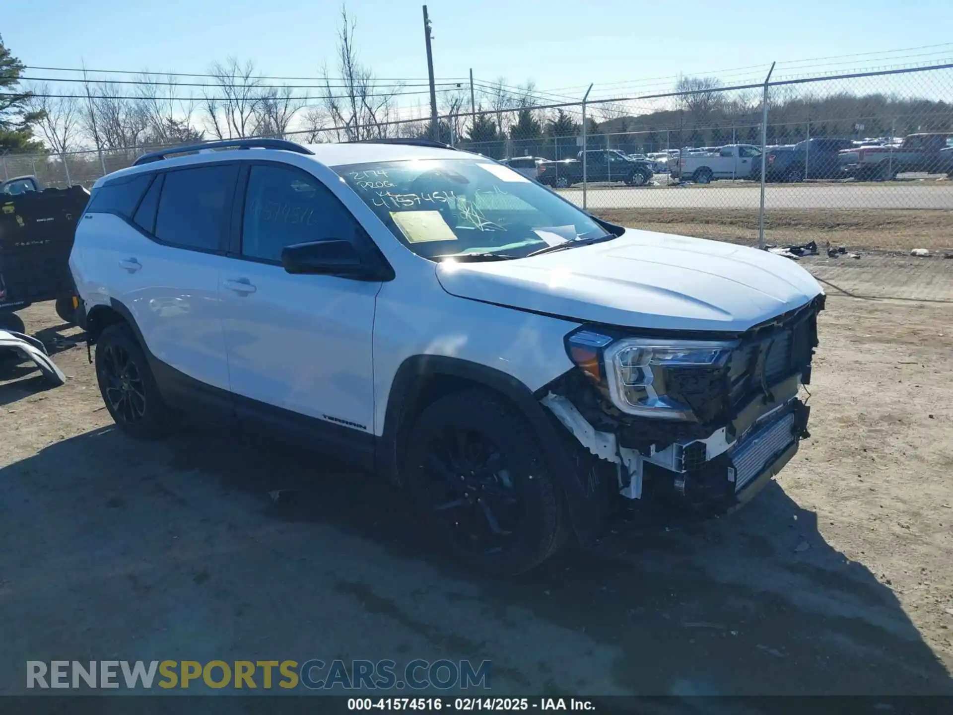 1 Photograph of a damaged car 3GKALMEG4RL392204 GMC TERRAIN 2024