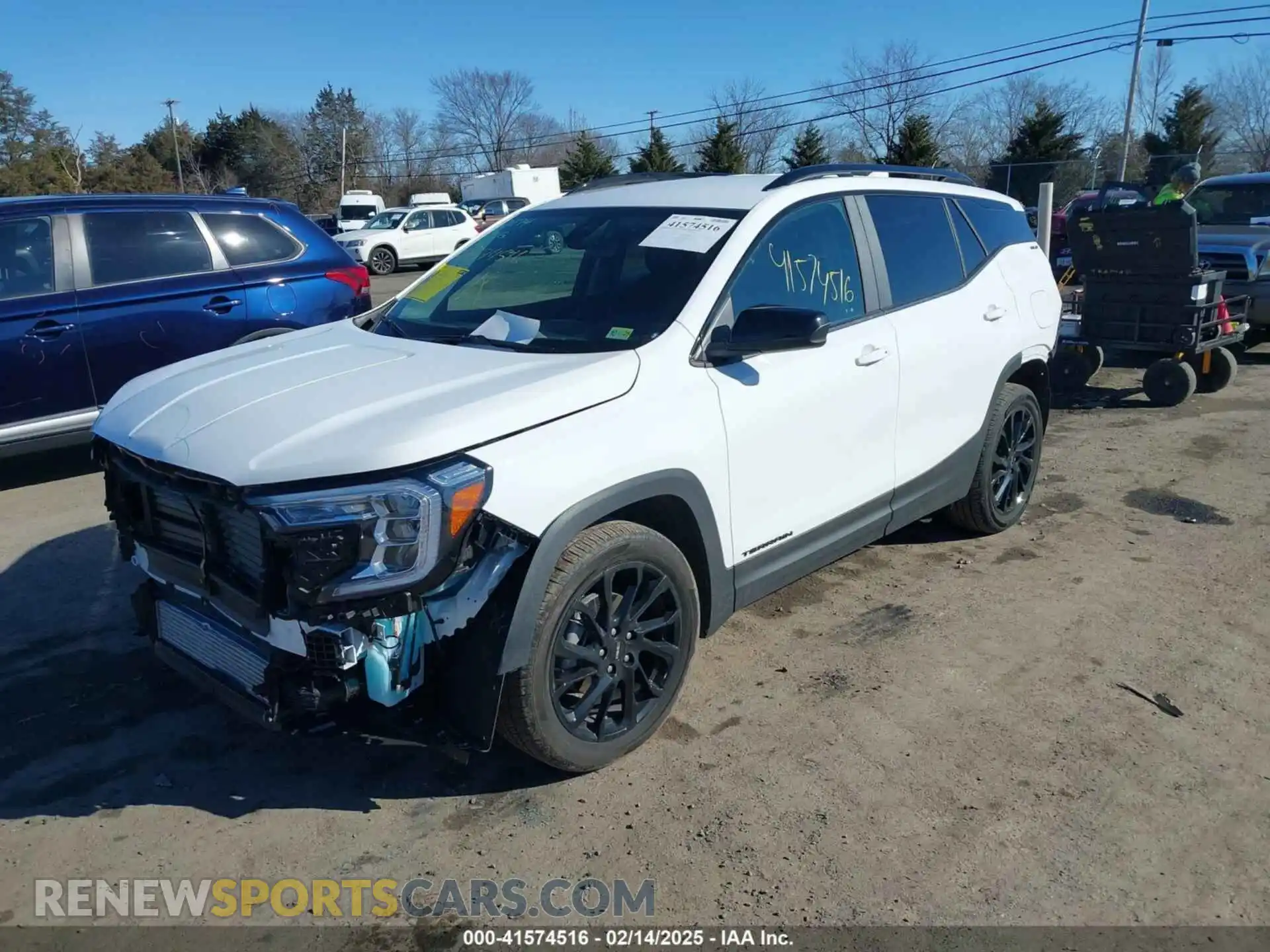 2 Photograph of a damaged car 3GKALMEG4RL392204 GMC TERRAIN 2024