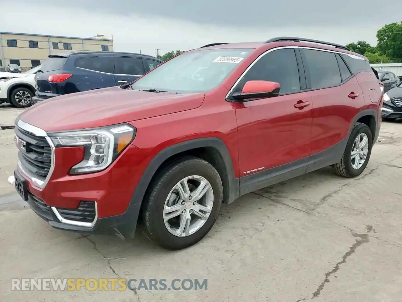 1 Photograph of a damaged car 3GKALMEG5RL122348 GMC TERRAIN 2024