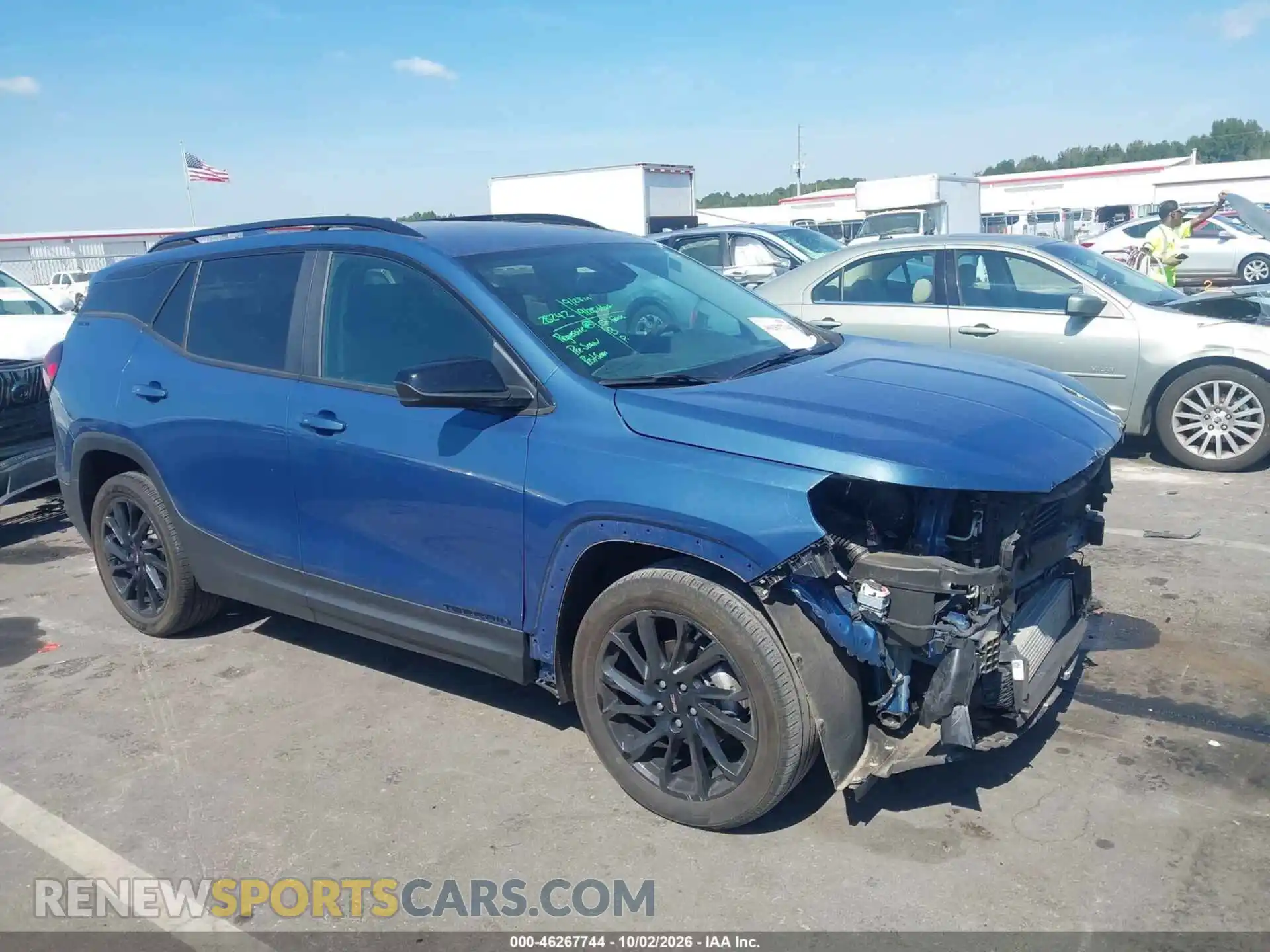 1 fotografías del automóvil dañado 3GKALMEG5RL250444 GMC TERRAIN 2024