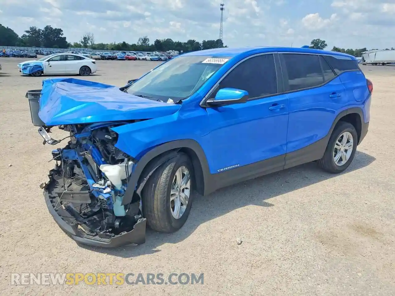1 Photograph of a damaged car 3GKALMEG5RL265266 GMC TERRAIN 2024