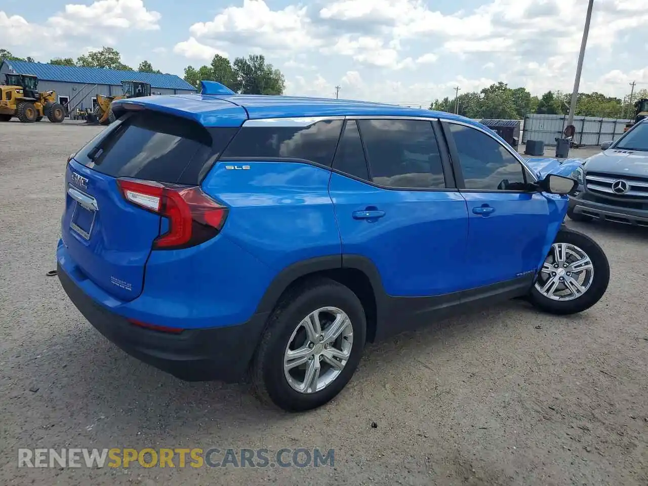 3 Photograph of a damaged car 3GKALMEG5RL265266 GMC TERRAIN 2024