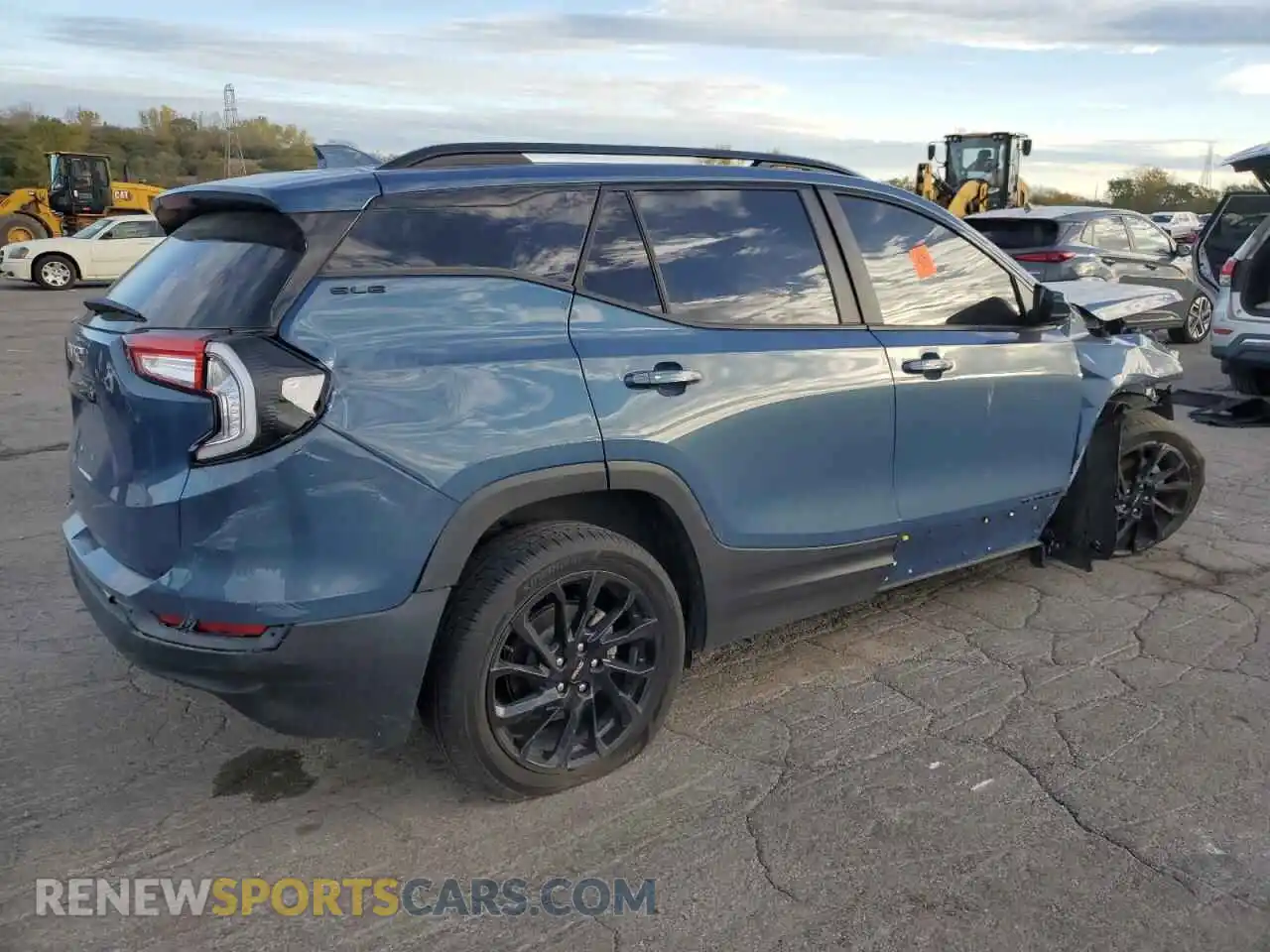 3 Photograph of a damaged car 3GKALMEG5RL358076 GMC TERRAIN 2024