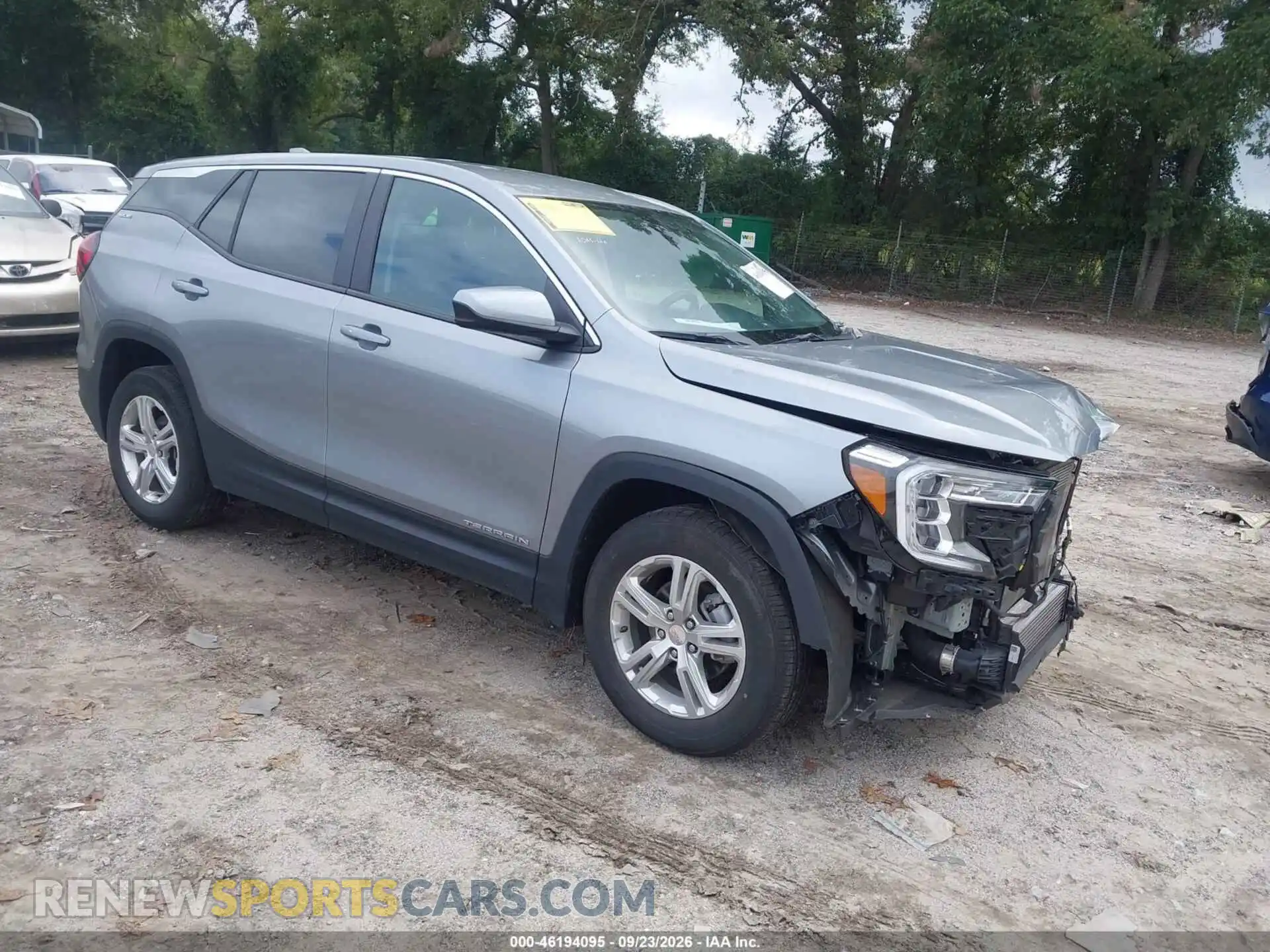 1 Photograph of a damaged car 3GKALMEG5RL366419 GMC TERRAIN 2024