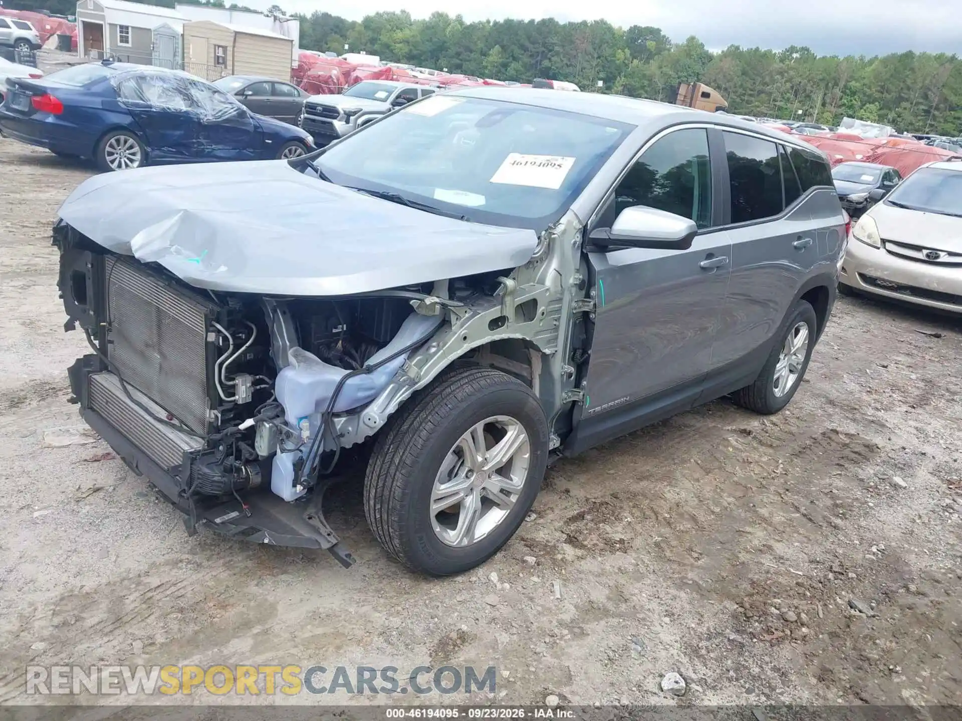 2 Photograph of a damaged car 3GKALMEG5RL366419 GMC TERRAIN 2024