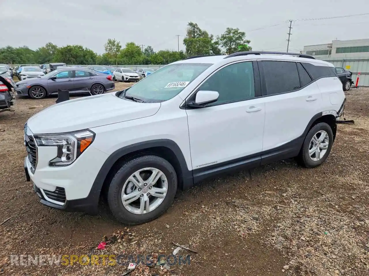 1 fotografías del automóvil dañado 3GKALMEG5RL393796 GMC TERRAIN 2024