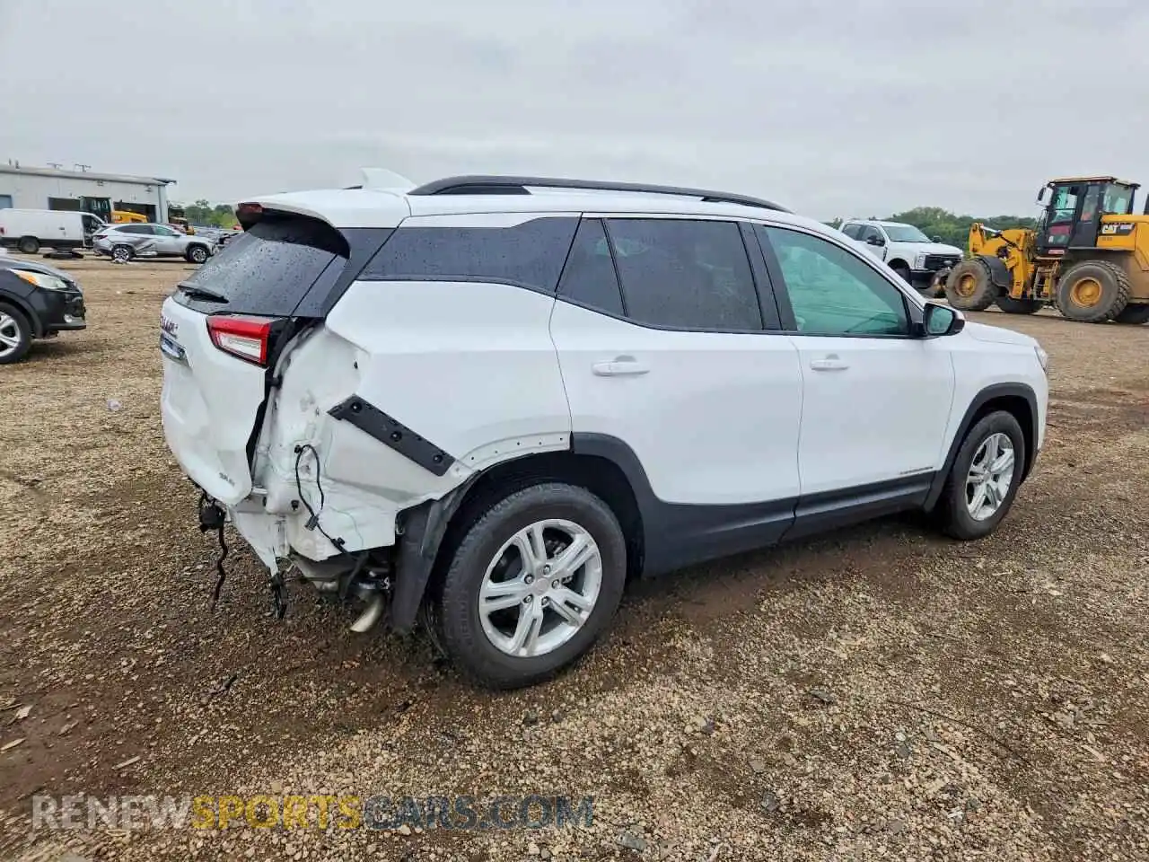 3 fotografías del automóvil dañado 3GKALMEG5RL393796 GMC TERRAIN 2024