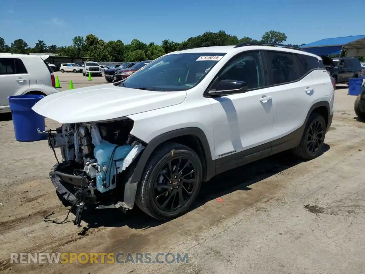 1 Photograph of a damaged car 3GKALMEG6RL106451 GMC TERRAIN 2024