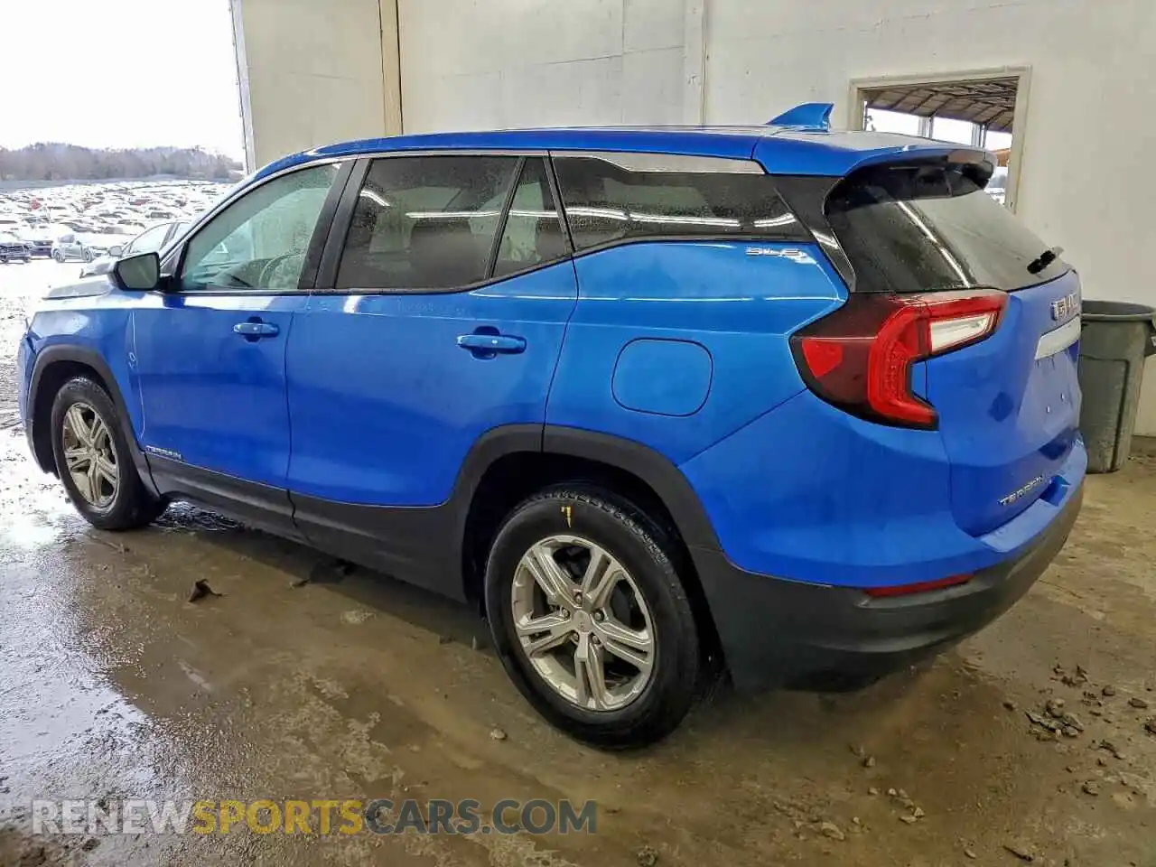 2 fotografías del automóvil dañado 3GKALMEG6RL292184 GMC TERRAIN 2024