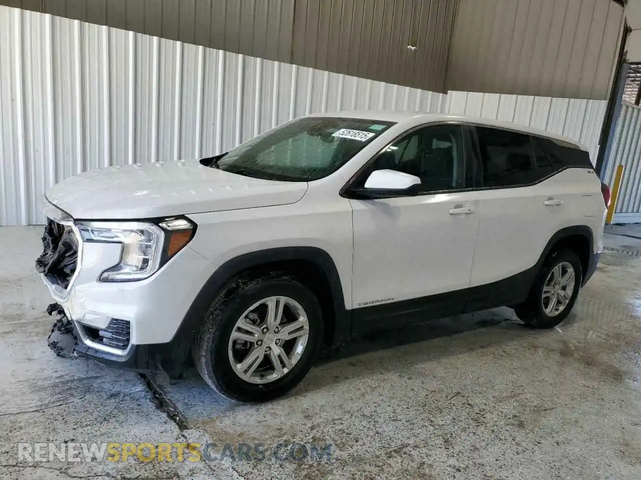 1 Photograph of a damaged car 3GKALMEG6RL299751 GMC TERRAIN 2024