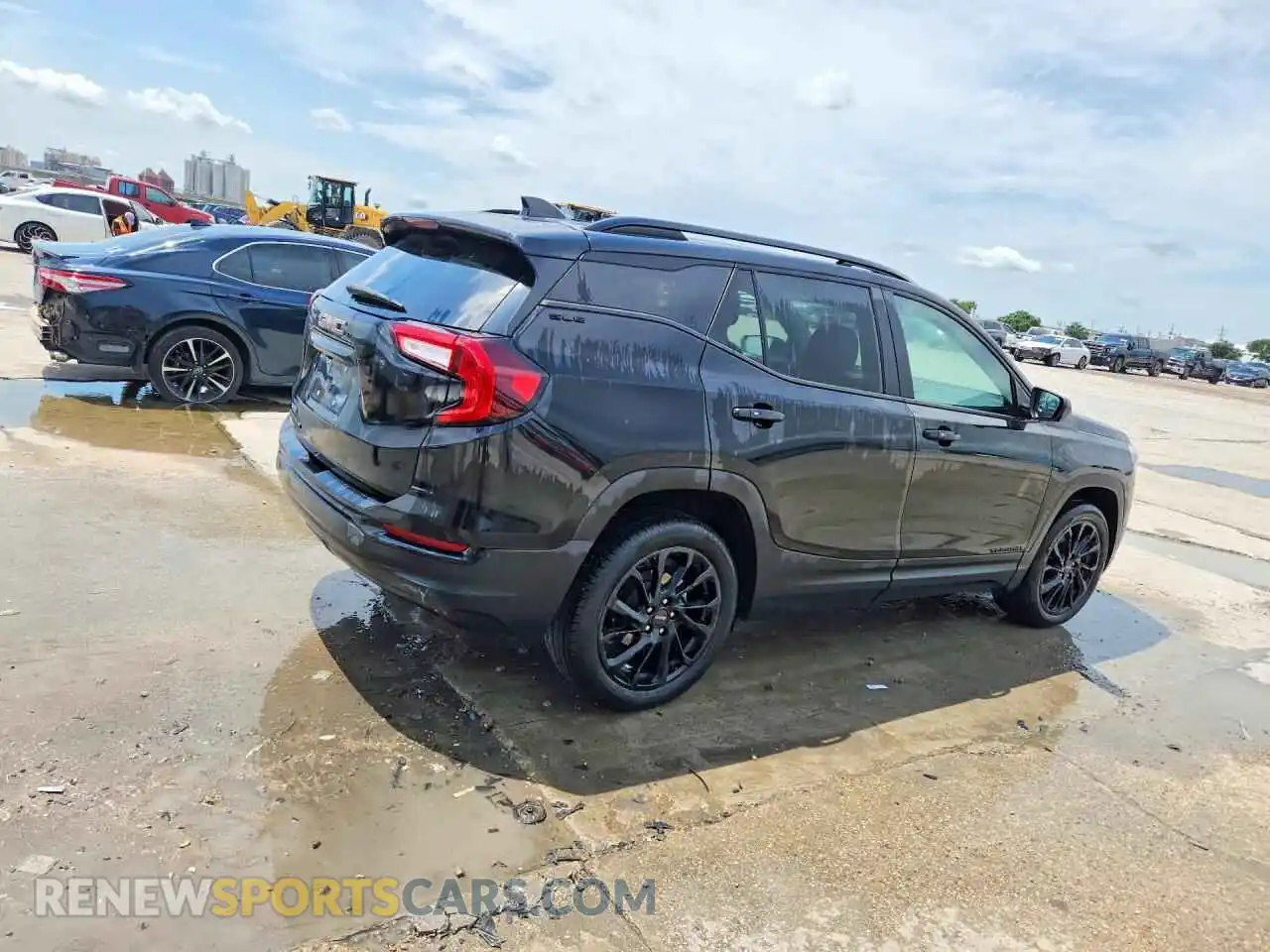 3 fotografías del automóvil dañado 3GKALMEG6RL361326 GMC TERRAIN 2024
