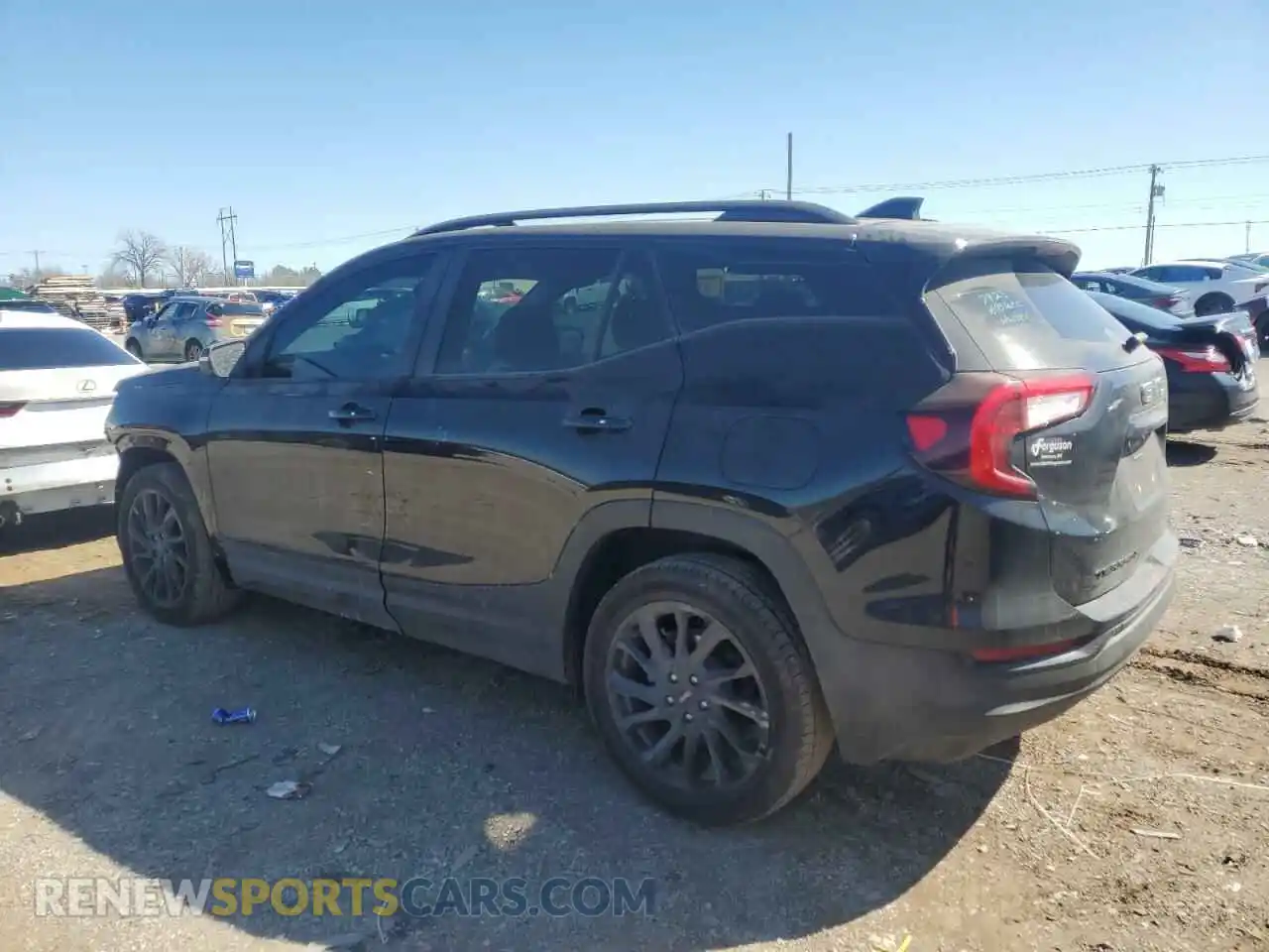 2 Photograph of a damaged car 3GKALMEG6RL388123 GMC TERRAIN 2024