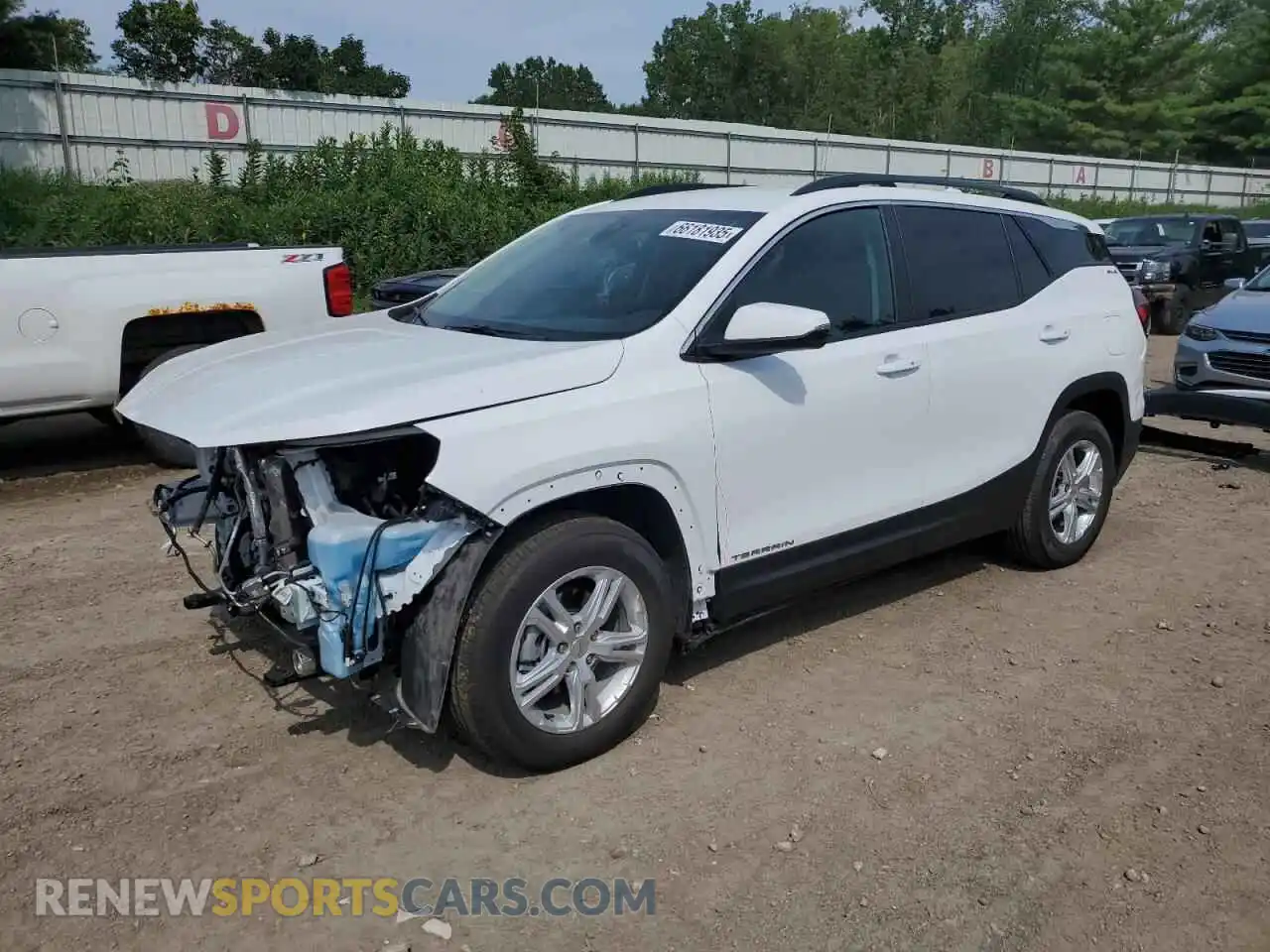 1 Photograph of a damaged car 3GKALMEG6RL395301 GMC TERRAIN 2024