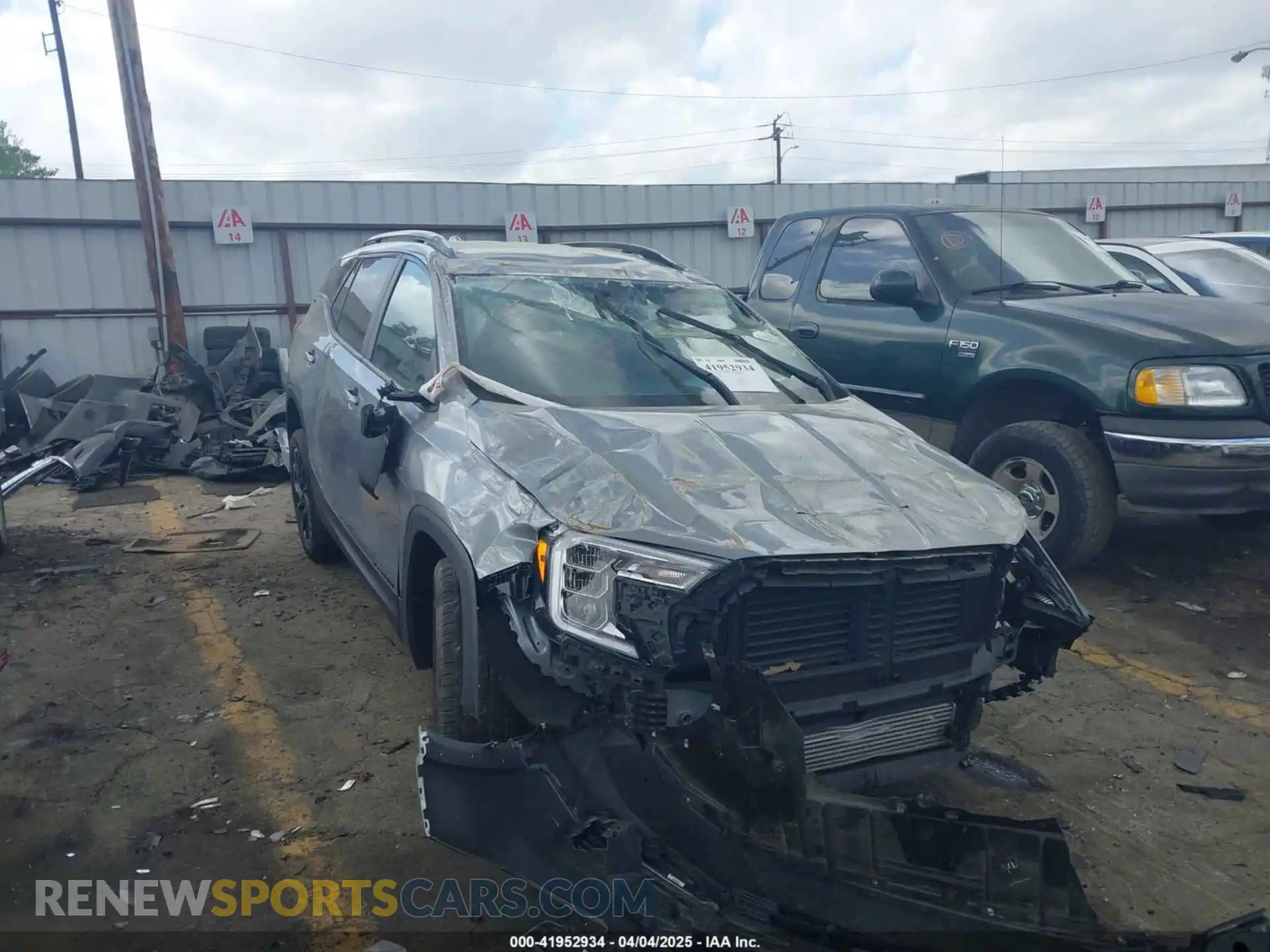 1 Photograph of a damaged car 3GKALMEG7RL190649 GMC TERRAIN 2024