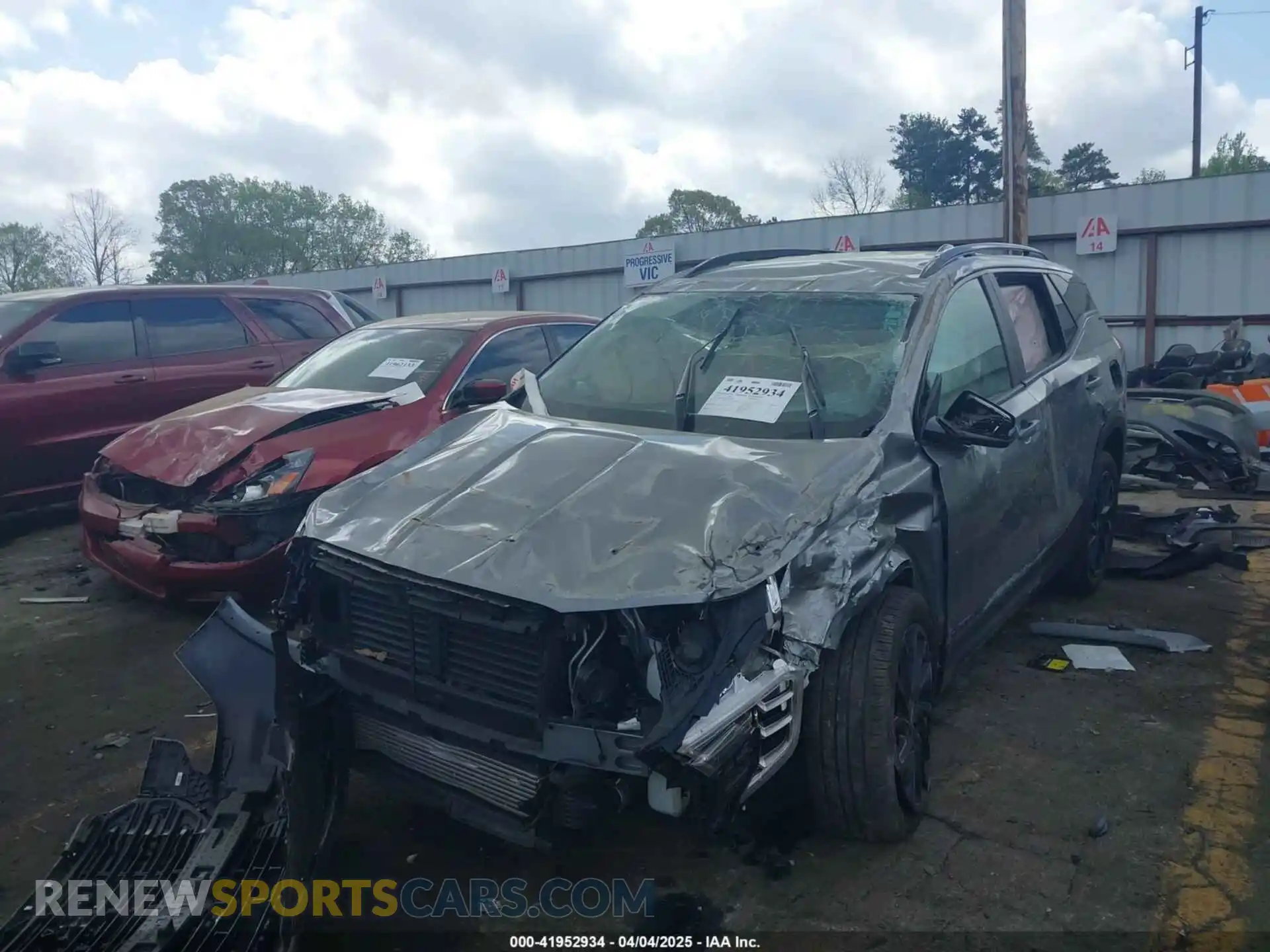 2 Photograph of a damaged car 3GKALMEG7RL190649 GMC TERRAIN 2024