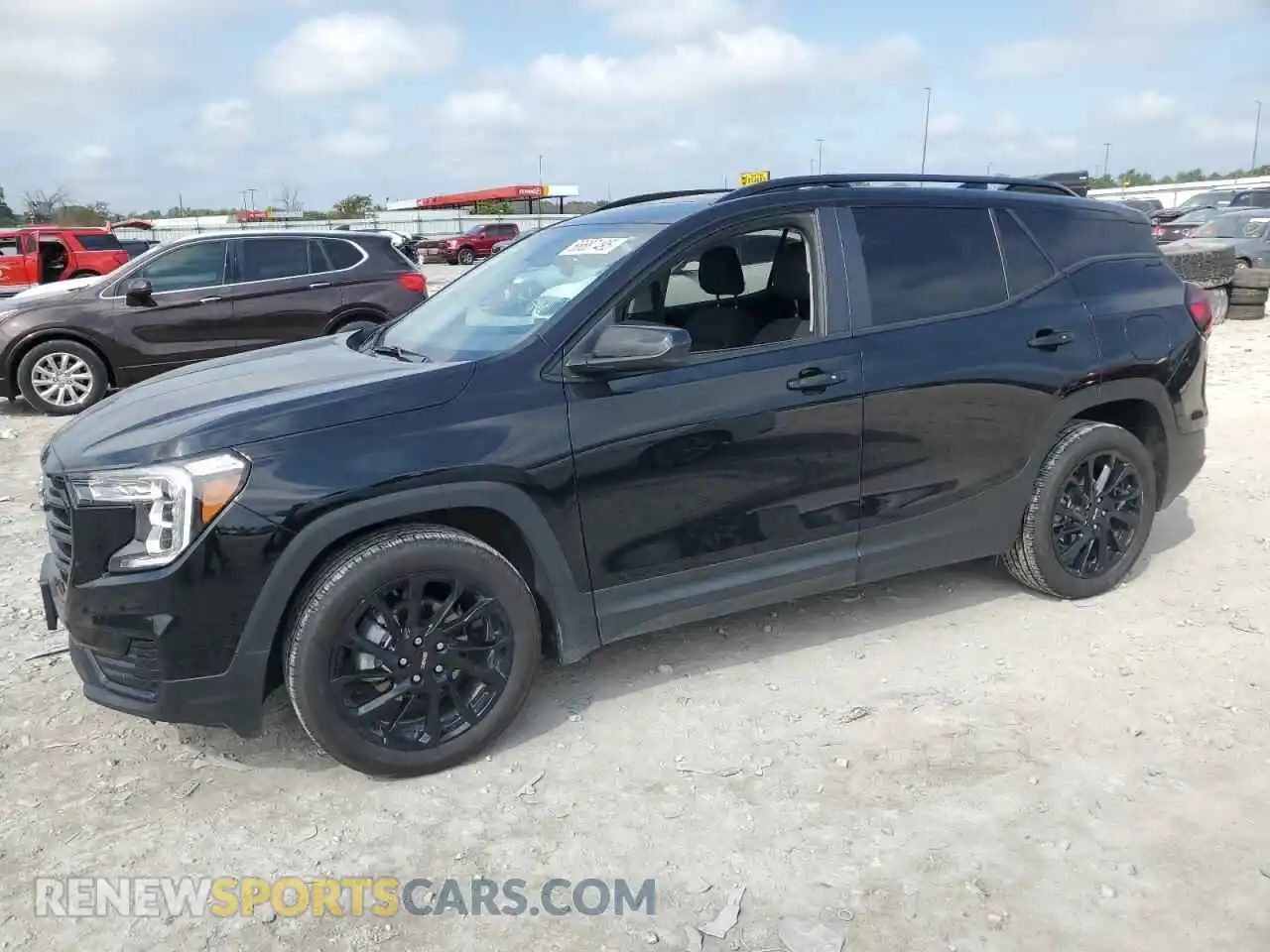 1 Photograph of a damaged car 3GKALMEG7RL191381 GMC TERRAIN 2024