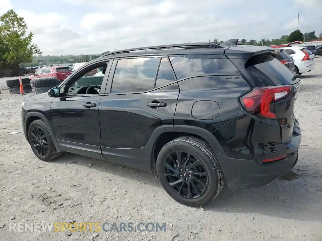 2 Photograph of a damaged car 3GKALMEG7RL191381 GMC TERRAIN 2024