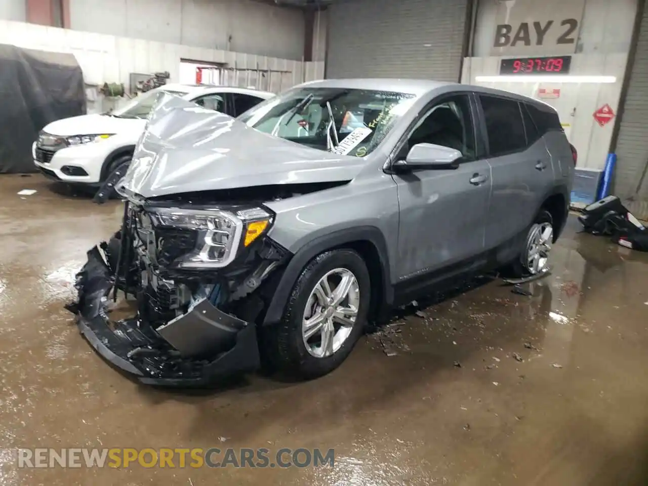1 Photograph of a damaged car 3GKALMEG7RL250879 GMC TERRAIN 2024
