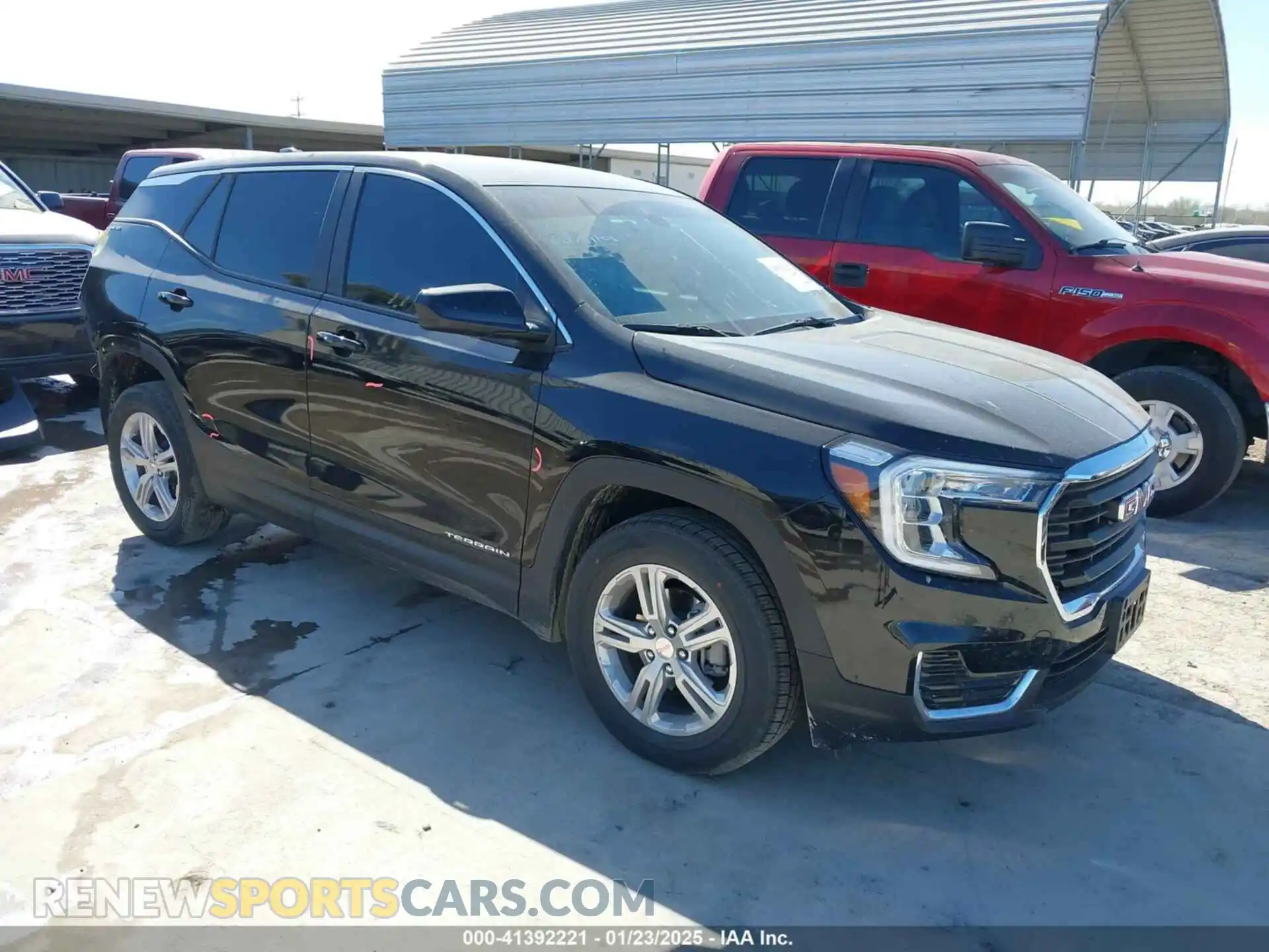 1 Photograph of a damaged car 3GKALMEG7RL276026 GMC TERRAIN 2024