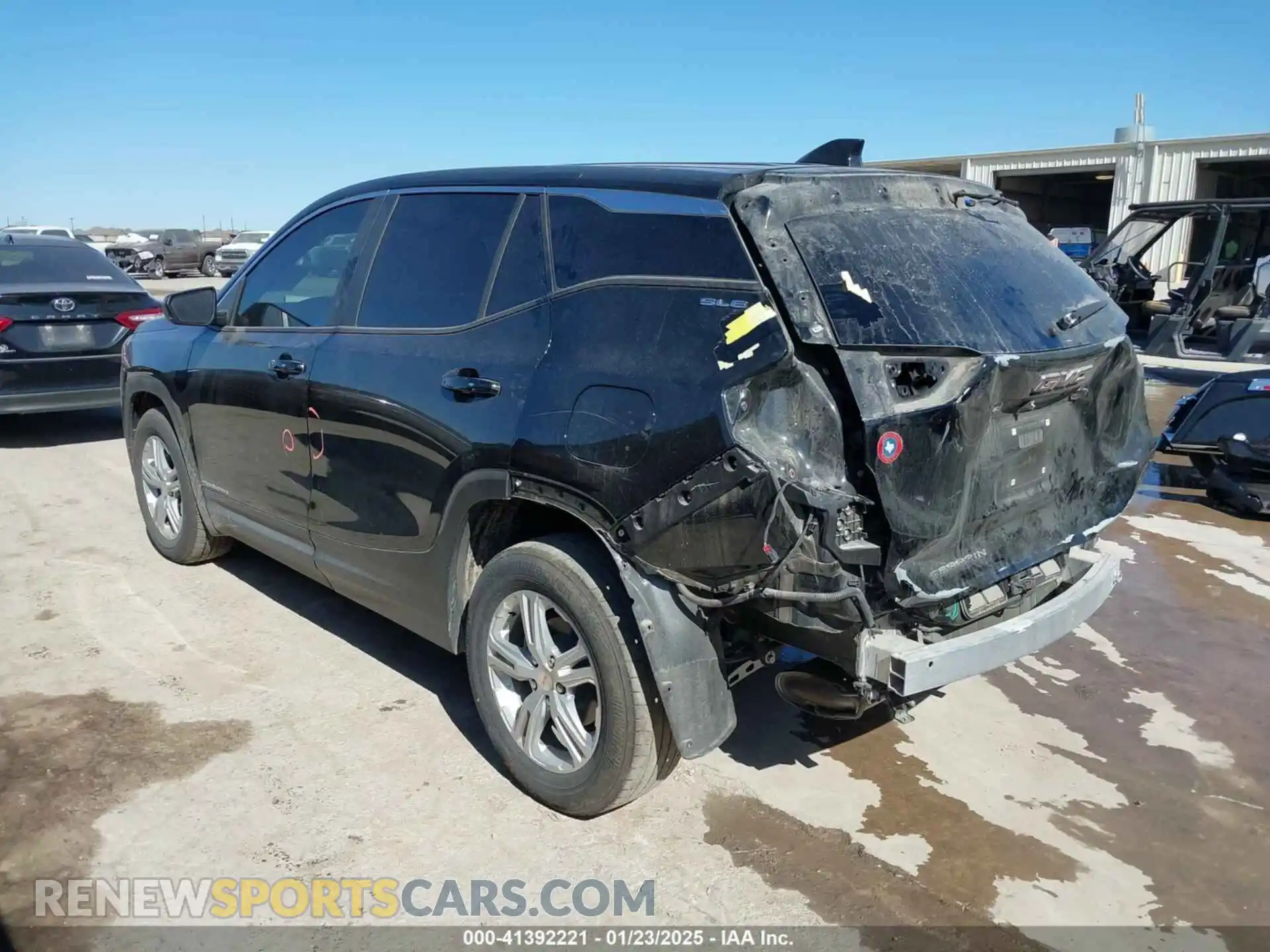 3 Photograph of a damaged car 3GKALMEG7RL276026 GMC TERRAIN 2024