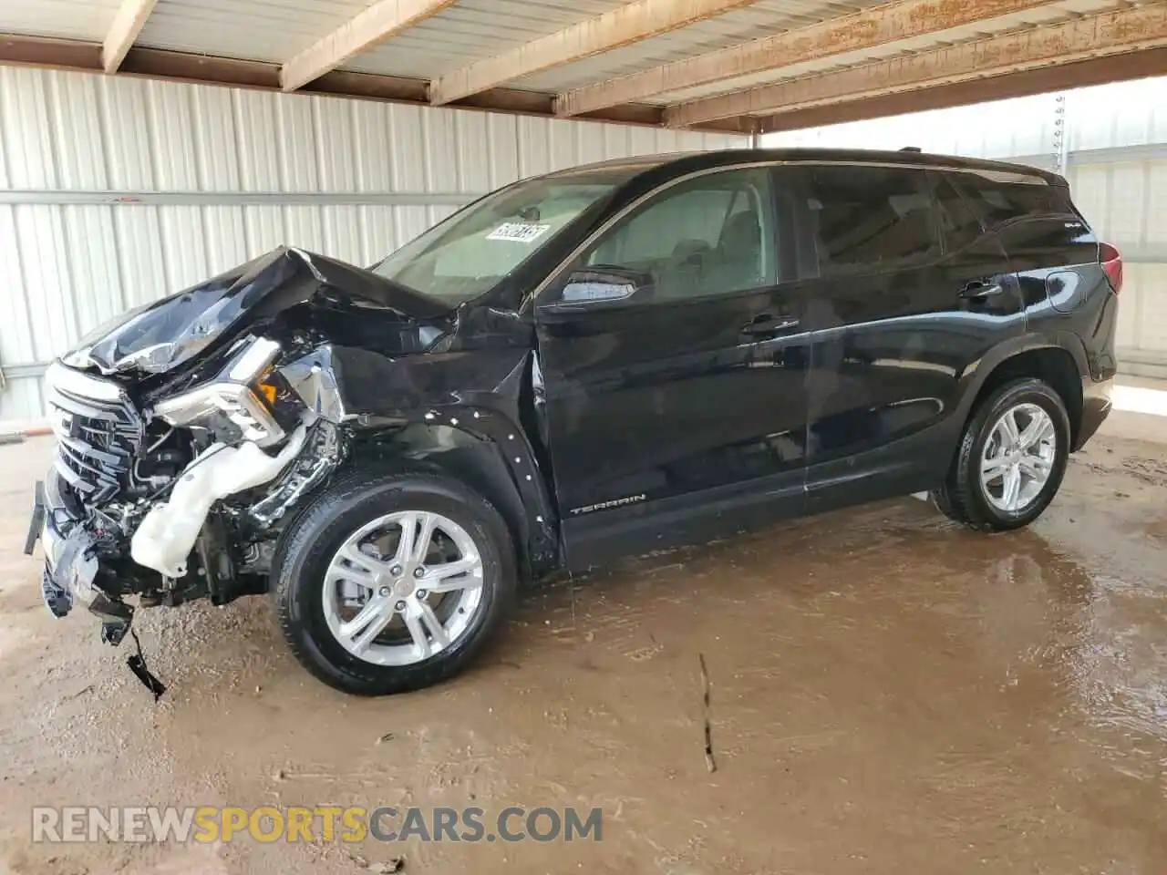 1 Photograph of a damaged car 3GKALMEG7RL376787 GMC TERRAIN 2024