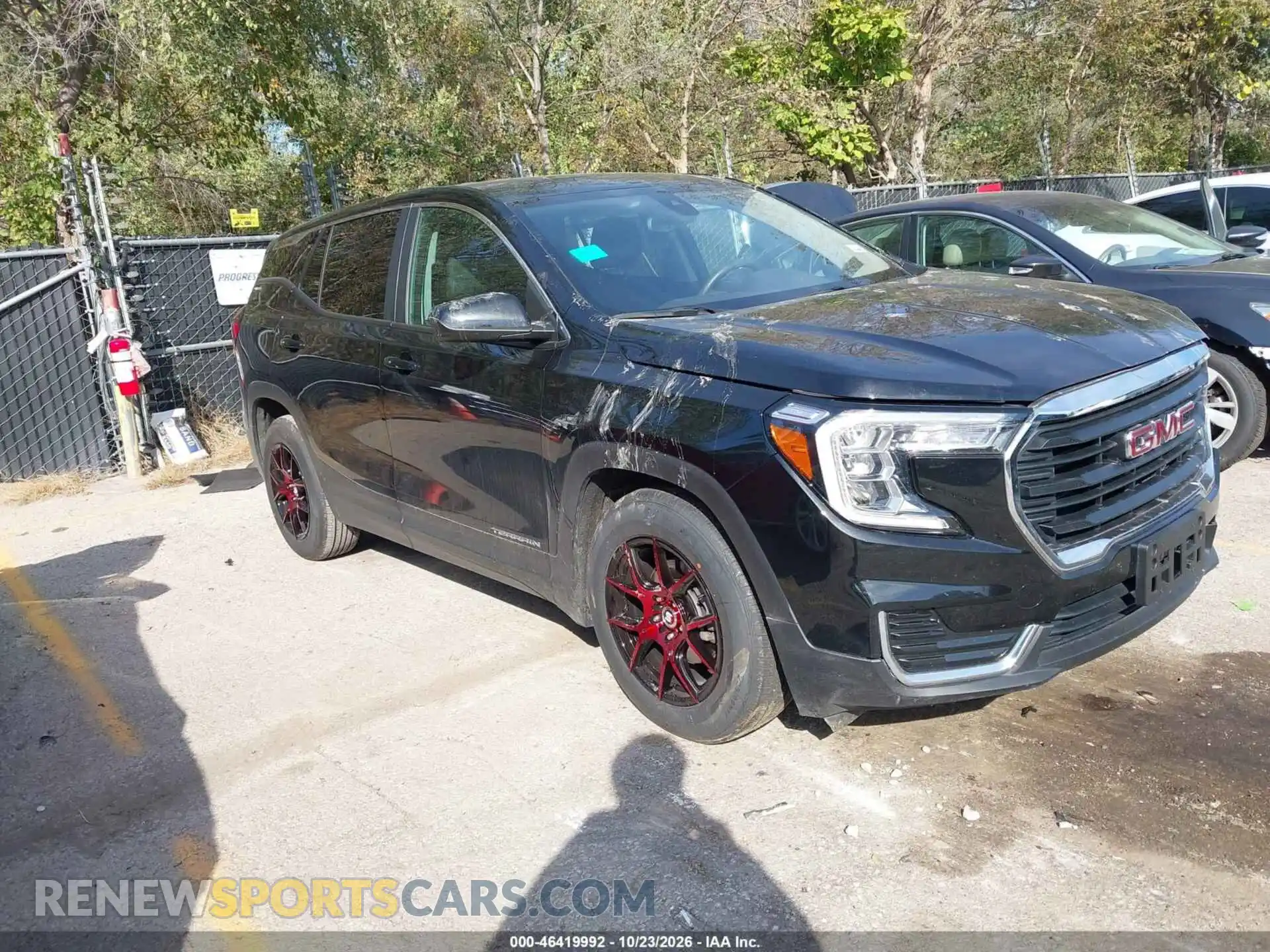 1 Photograph of a damaged car 3GKALMEG7RL401784 GMC TERRAIN 2024