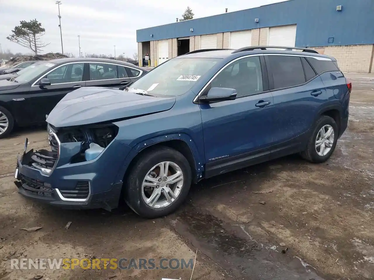 1 Photograph of a damaged car 3GKALMEG8RL118634 GMC TERRAIN 2024