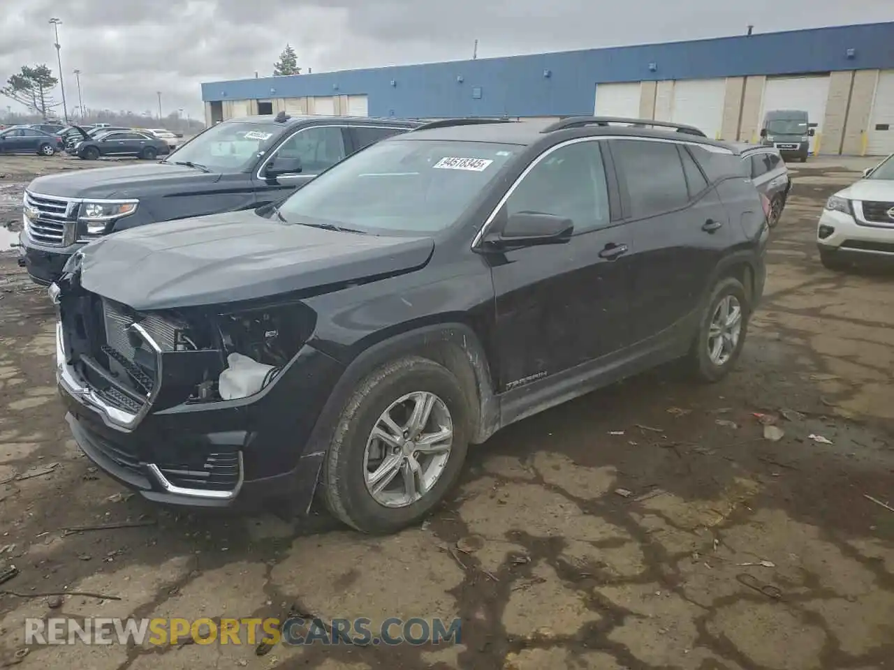 1 Photograph of a damaged car 3GKALMEG8RL135238 GMC TERRAIN 2024