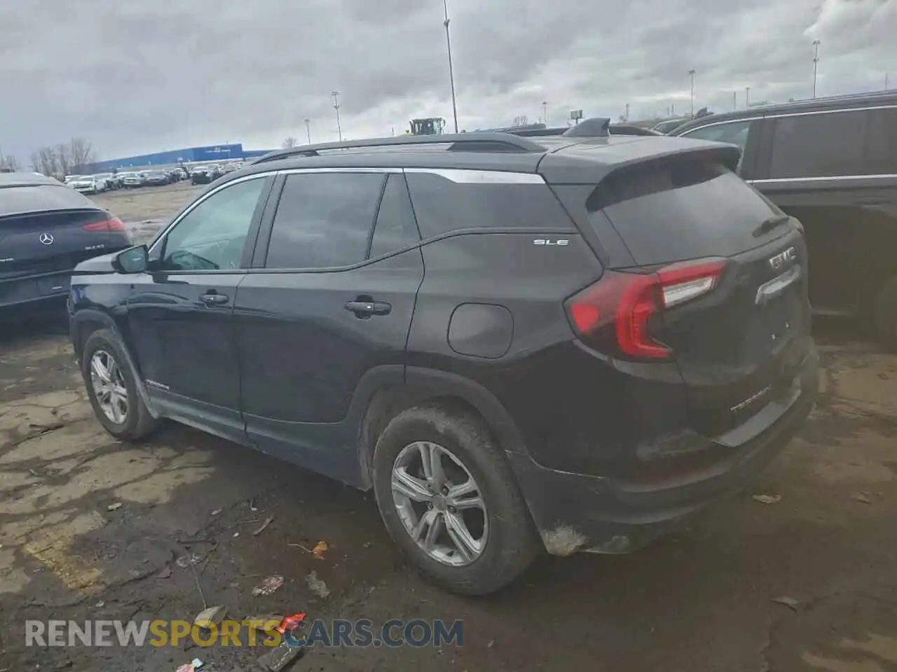 2 Photograph of a damaged car 3GKALMEG8RL135238 GMC TERRAIN 2024