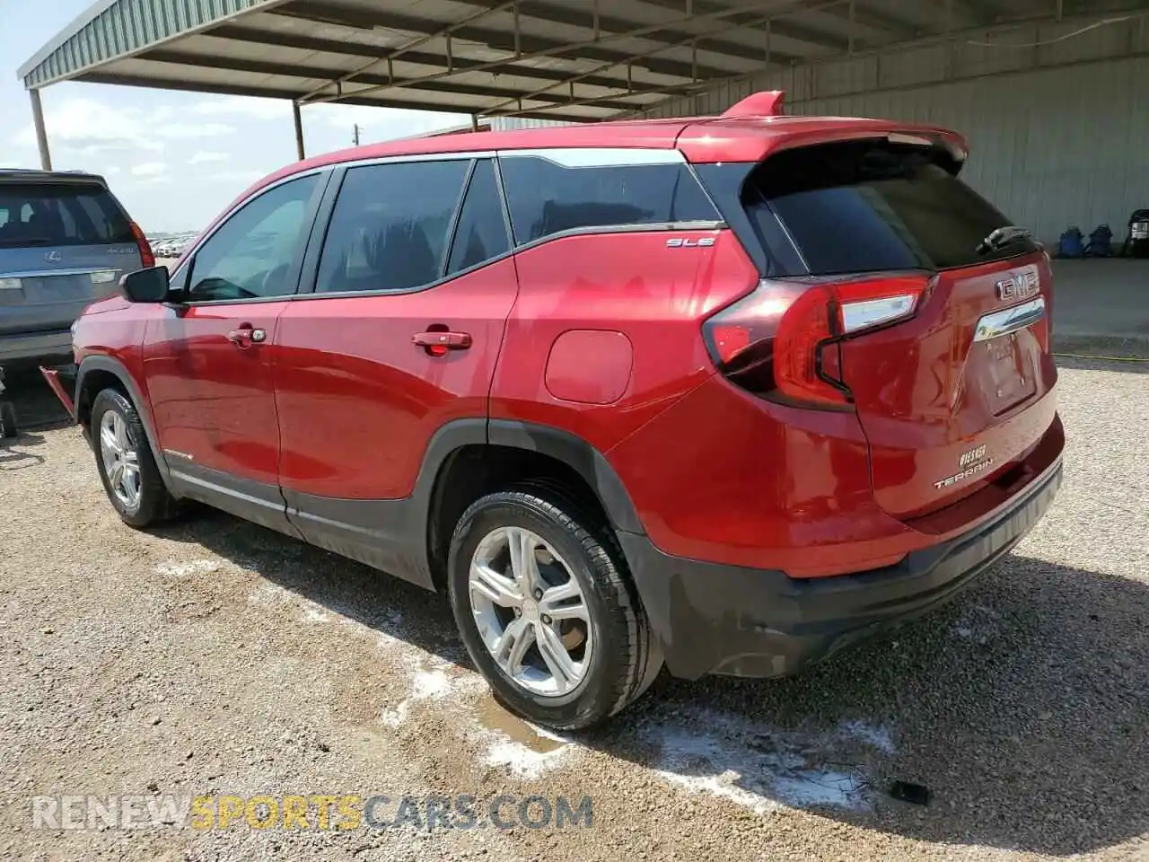 2 Photograph of a damaged car 3GKALMEG8RL156820 GMC TERRAIN 2024