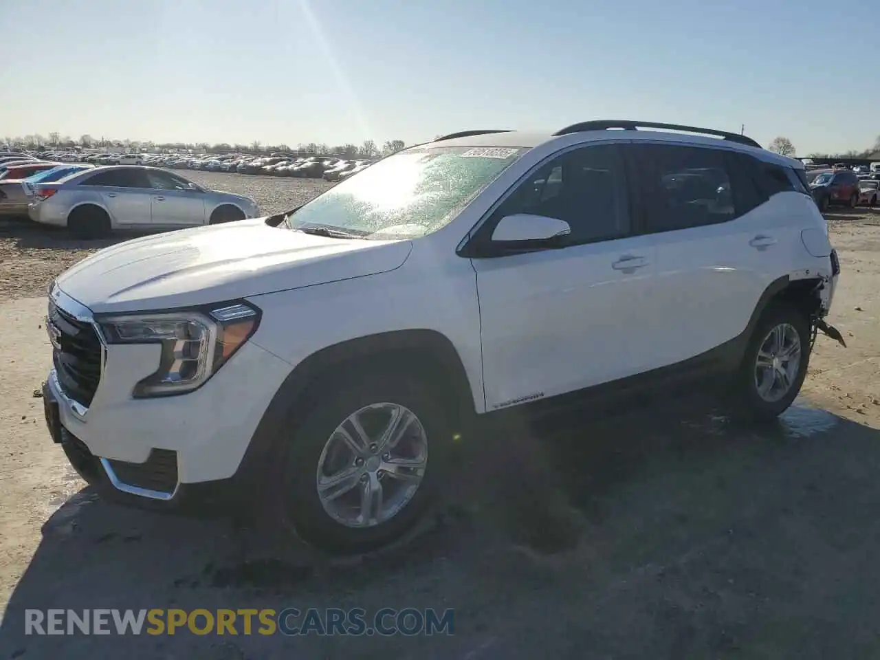 1 Photograph of a damaged car 3GKALMEG8RL156932 GMC TERRAIN 2024