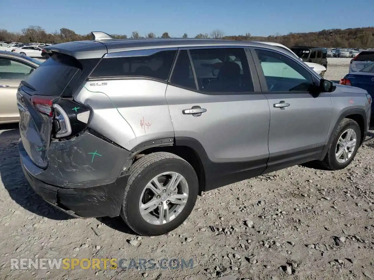 3 Фотография поврежденного автомобиля 3GKALMEG8RL157059 GMC TERRAIN 2024