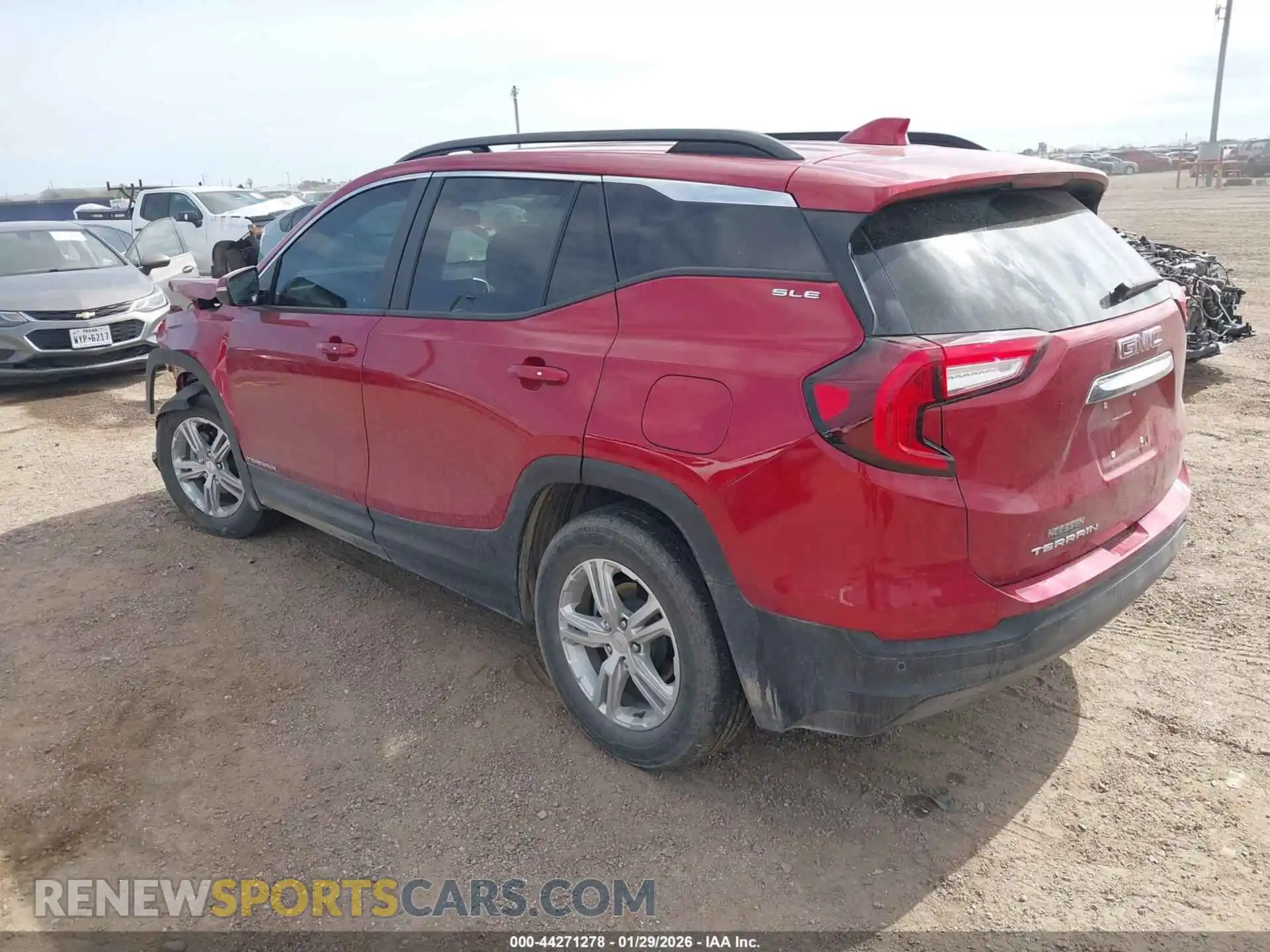 3 Photograph of a damaged car 3GKALMEG8RL222847 GMC TERRAIN 2024