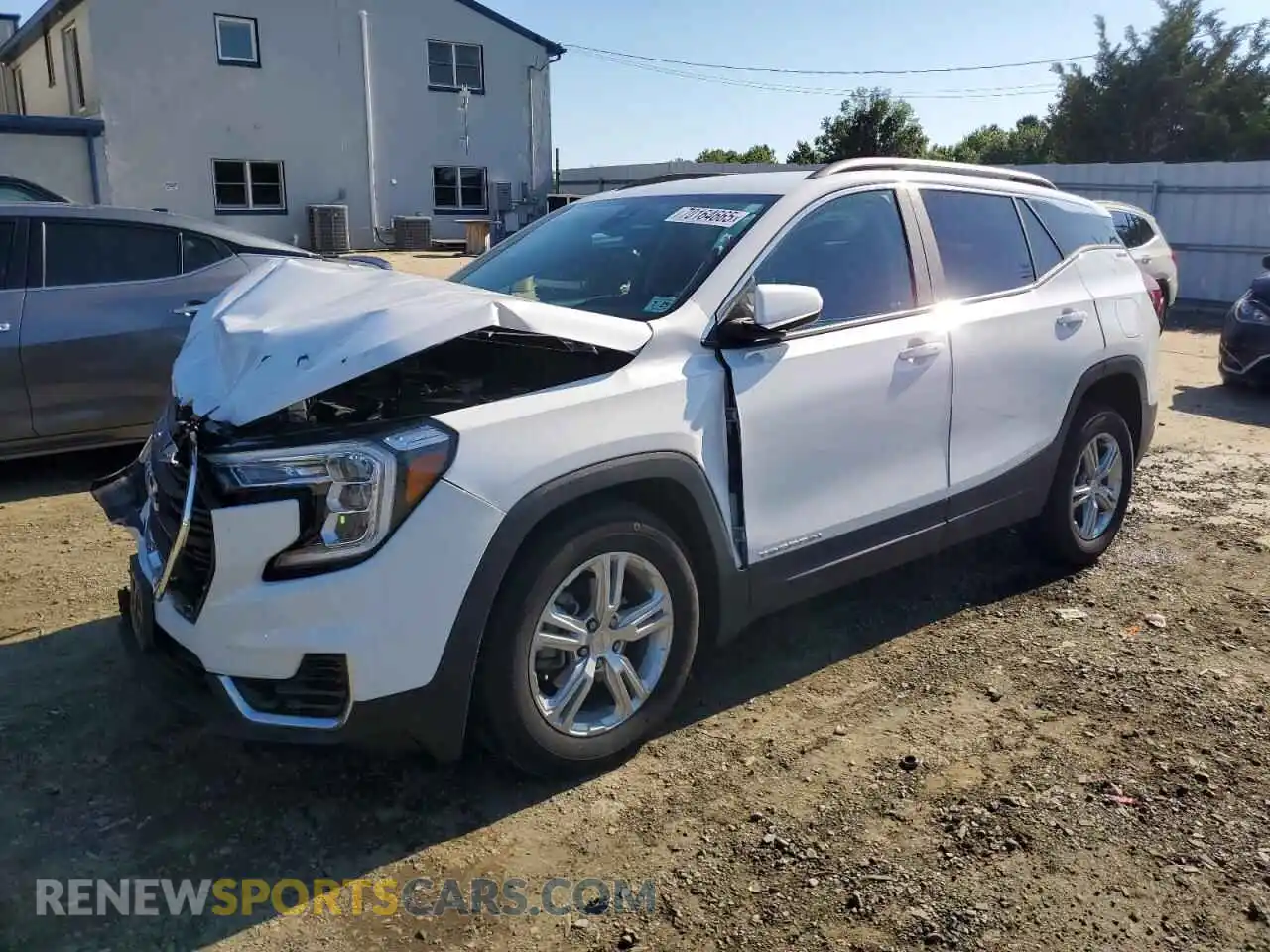 1 Фотография поврежденного автомобиля 3GKALMEG8RL252656 GMC TERRAIN 2024