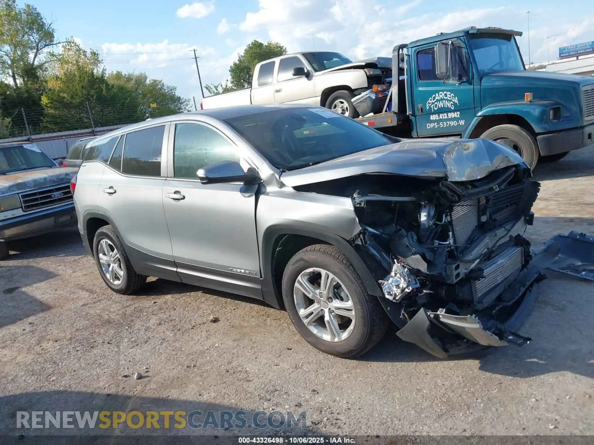 1 Photograph of a damaged car 3GKALMEG8RL306019 GMC TERRAIN 2024