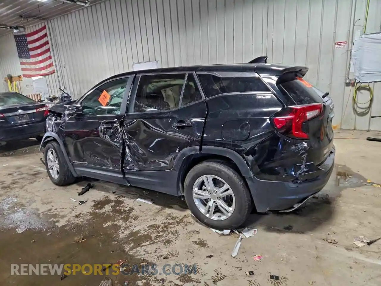 2 Photograph of a damaged car 3GKALMEG8RL327369 GMC TERRAIN 2024