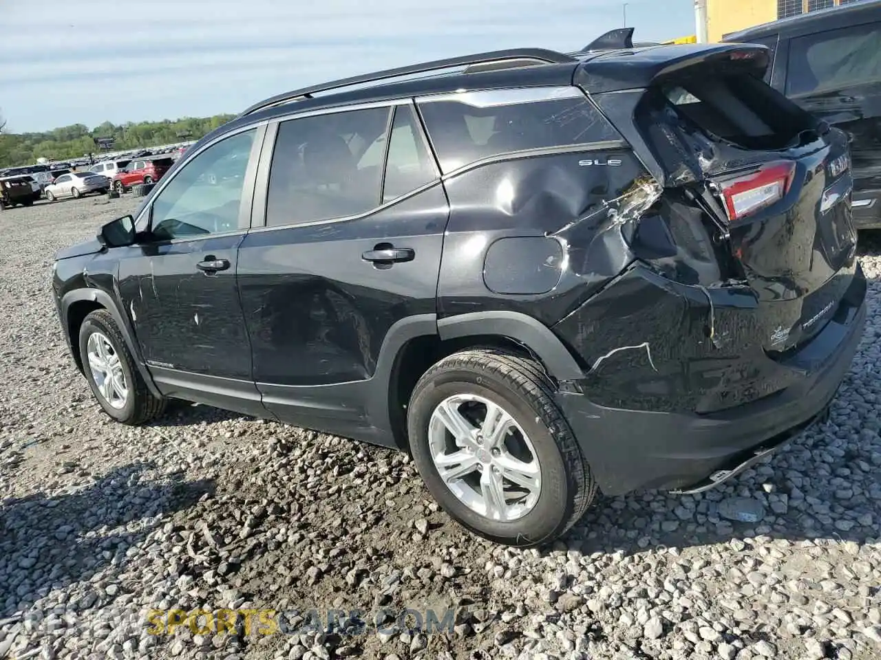 2 Photograph of a damaged car 3GKALMEG8RL349761 GMC TERRAIN 2024