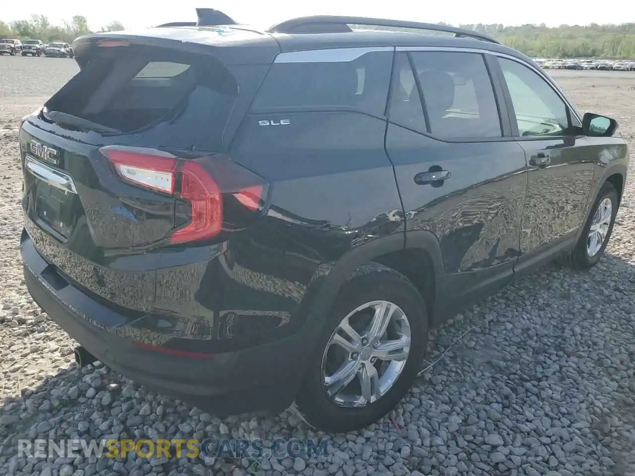 3 Photograph of a damaged car 3GKALMEG8RL349761 GMC TERRAIN 2024
