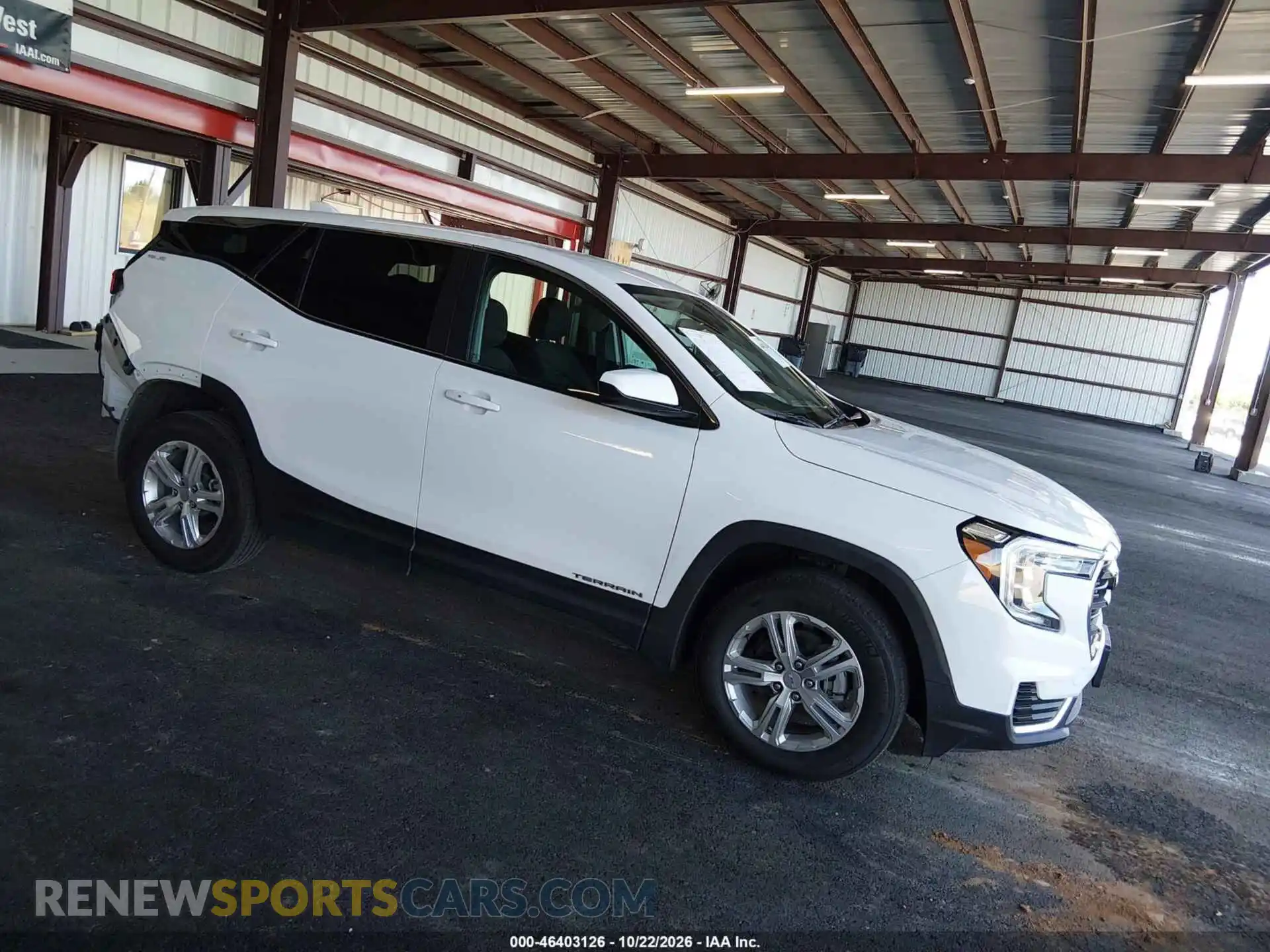 1 Photograph of a damaged car 3GKALMEG8RL355298 GMC TERRAIN 2024