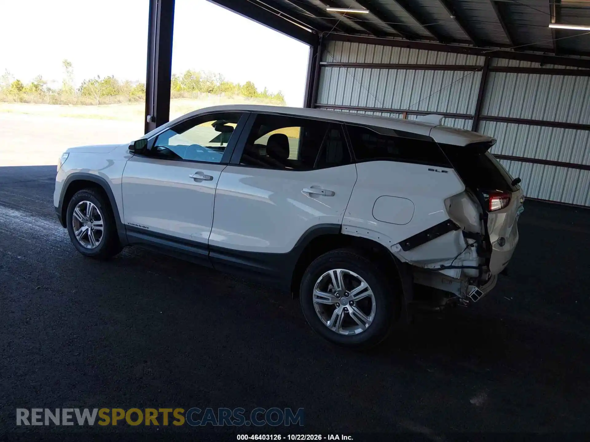 3 Photograph of a damaged car 3GKALMEG8RL355298 GMC TERRAIN 2024