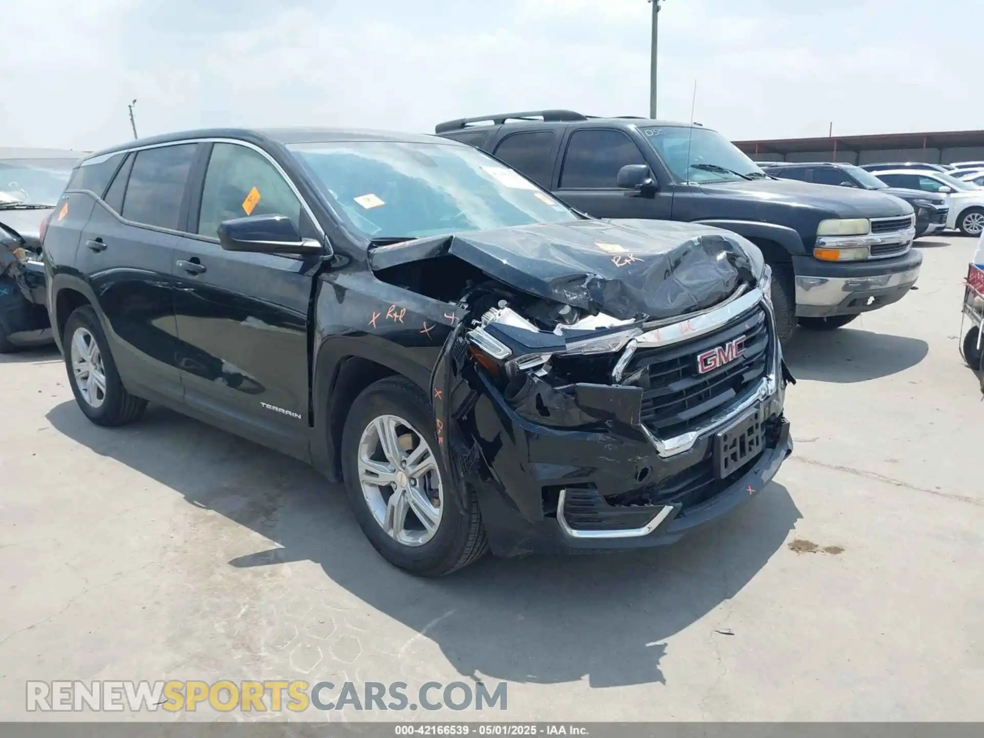 1 Photograph of a damaged car 3GKALMEG8RL363871 GMC TERRAIN 2024