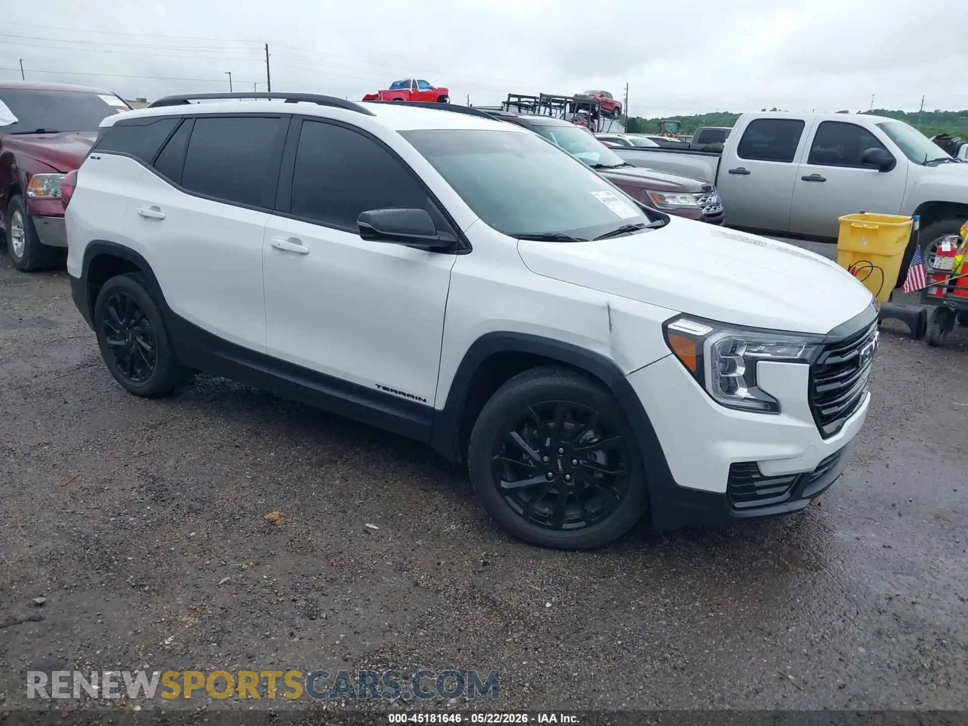 1 Photograph of a damaged car 3GKALMEG8RL381271 GMC TERRAIN 2024