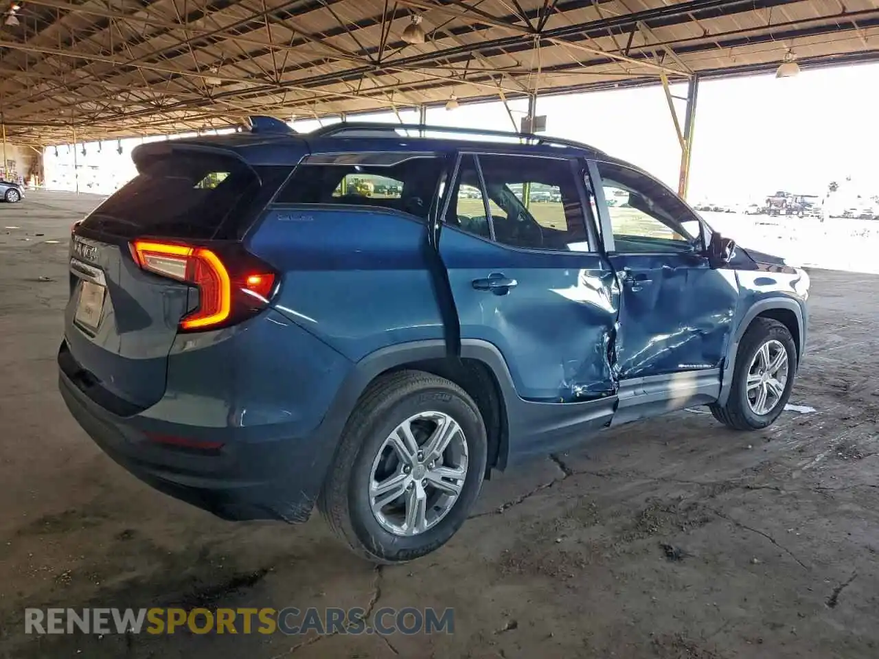 3 Photograph of a damaged car 3GKALMEG8RL383747 GMC TERRAIN 2024