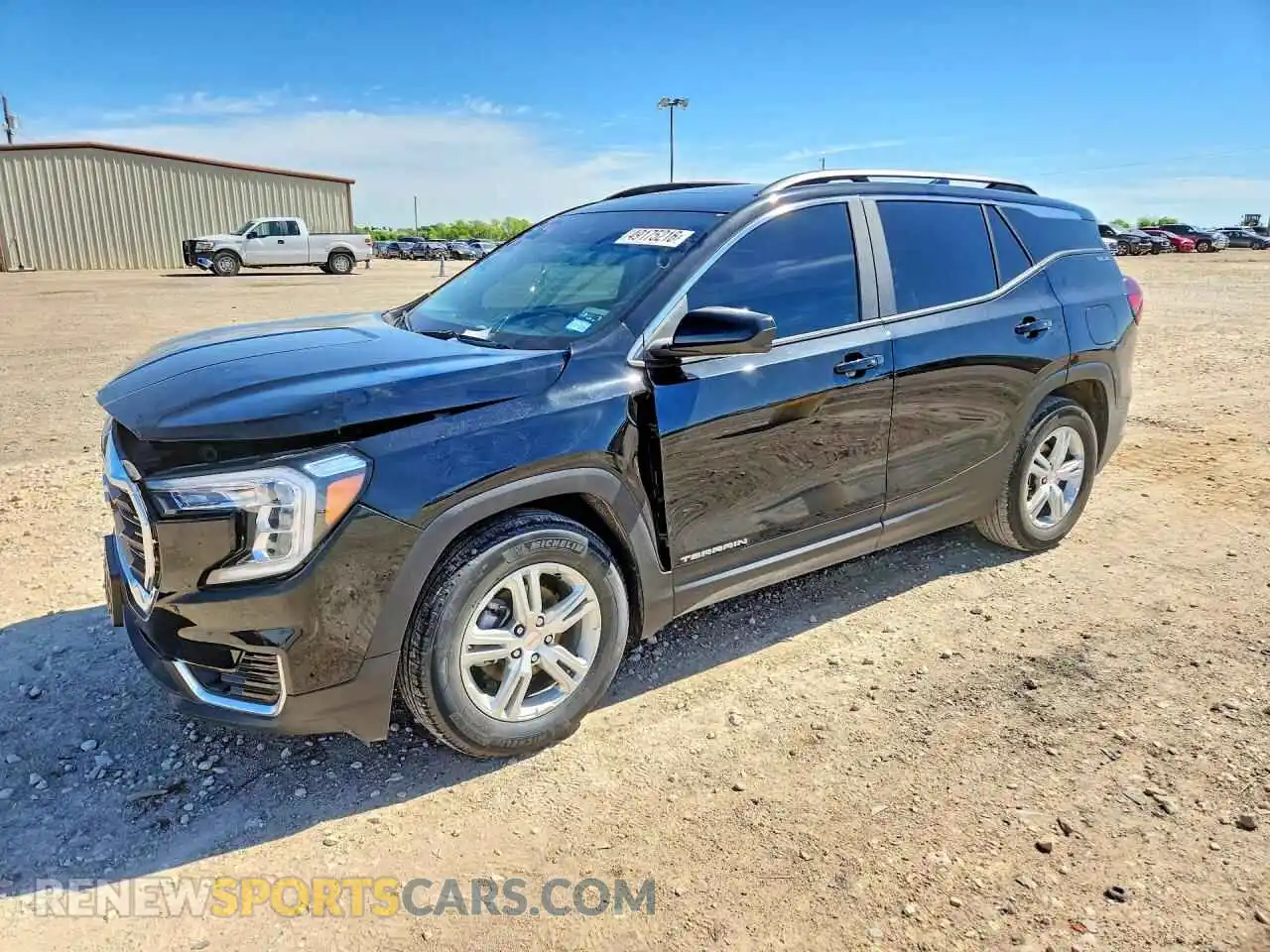 1 Photograph of a damaged car 3GKALMEG8RL387846 GMC TERRAIN 2024