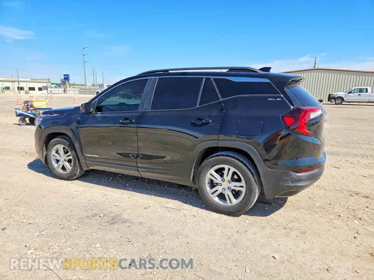 2 Photograph of a damaged car 3GKALMEG8RL387846 GMC TERRAIN 2024