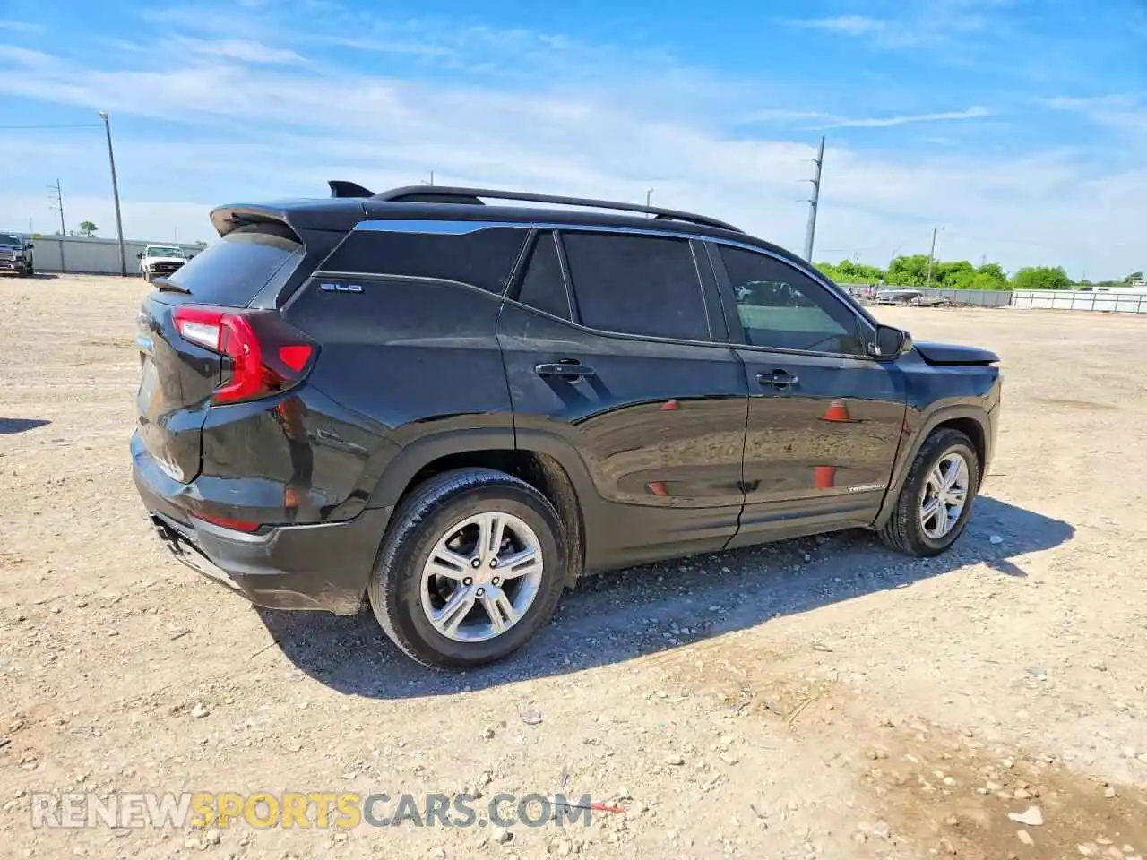 3 Photograph of a damaged car 3GKALMEG8RL387846 GMC TERRAIN 2024